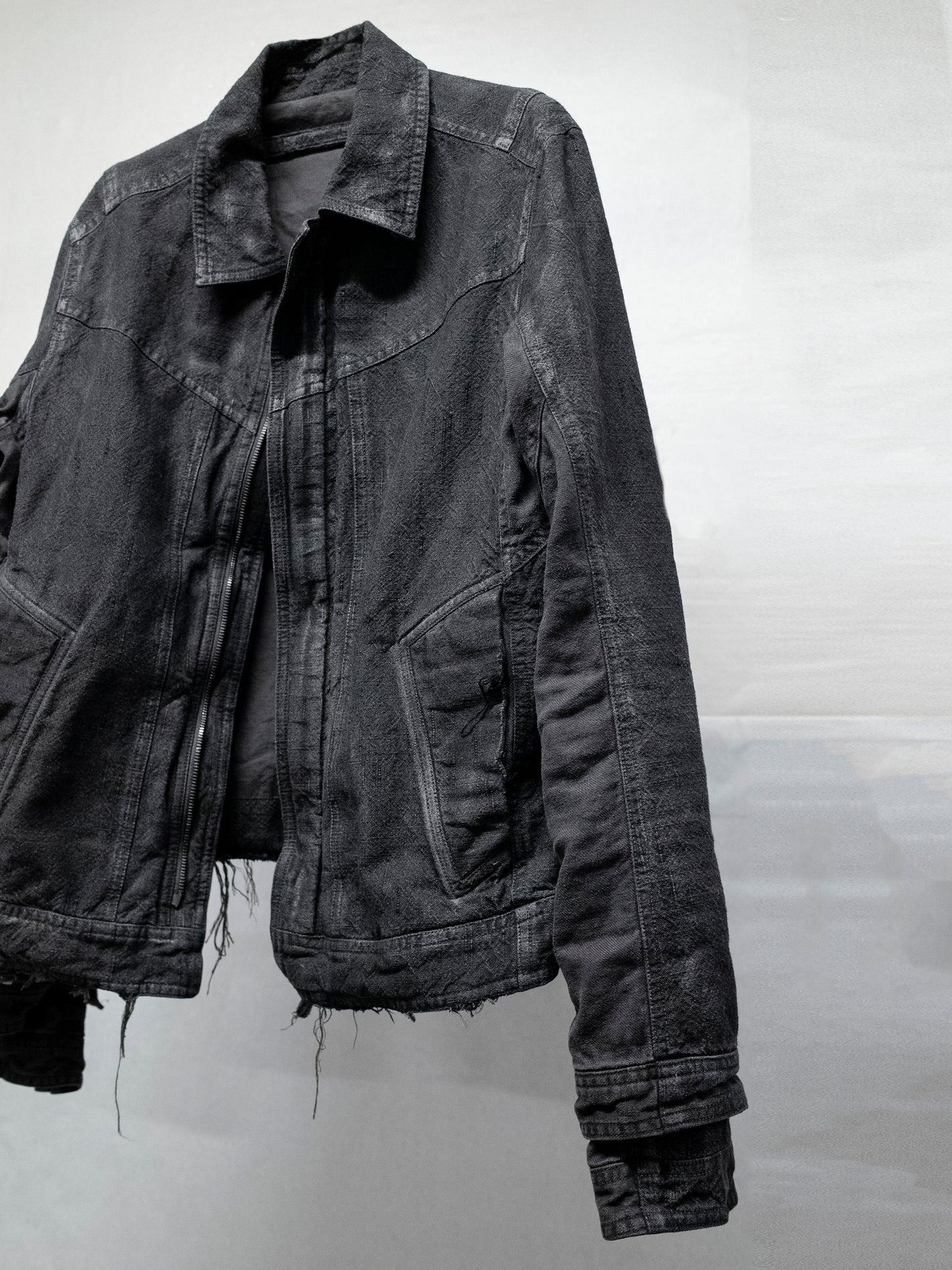 blackmerle_fw24_doublesleeveblouson_slabgrey