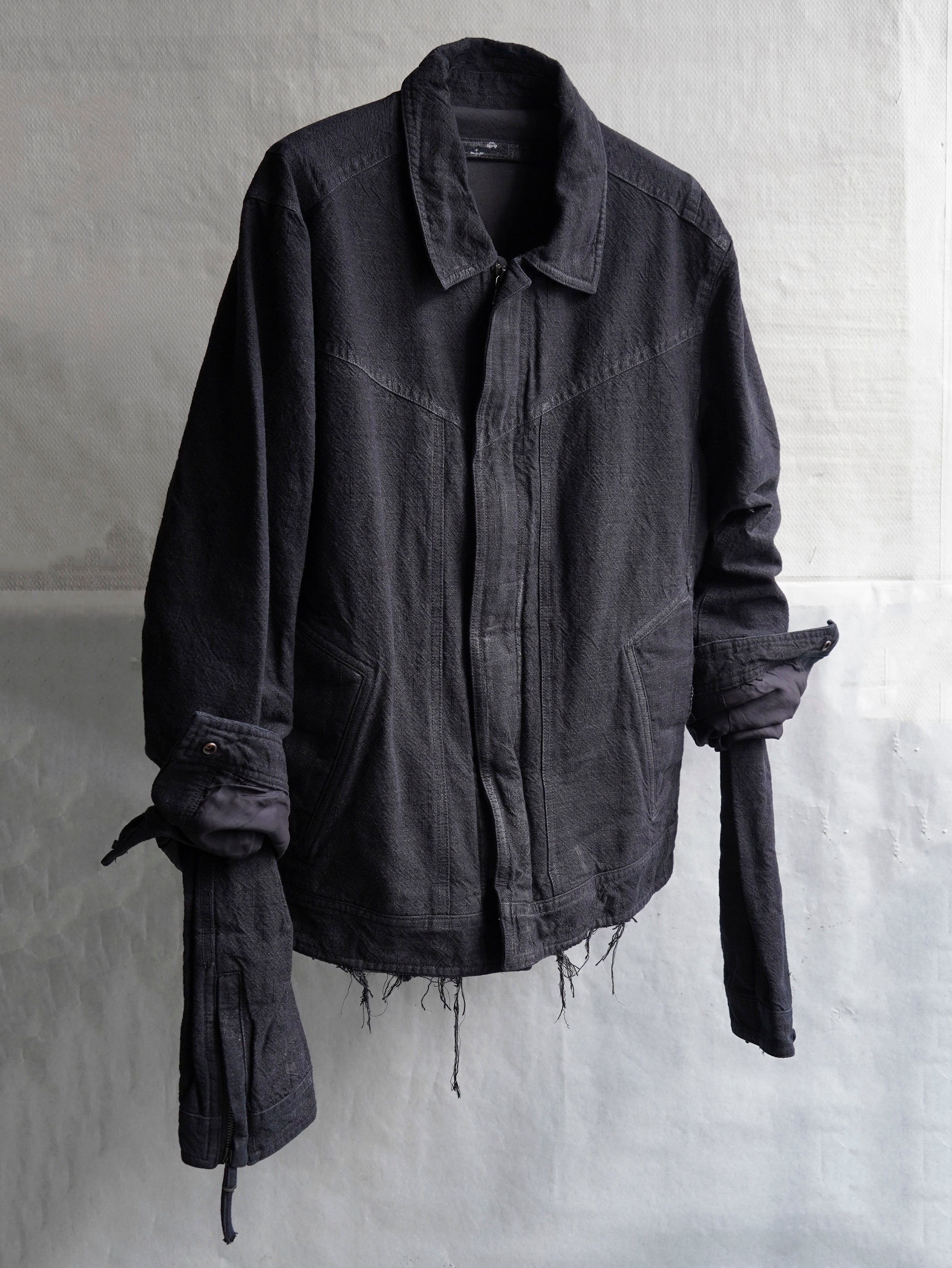 double sleeve blouson / shade – blackmerle double sleeve blouson / shade – blackmerle