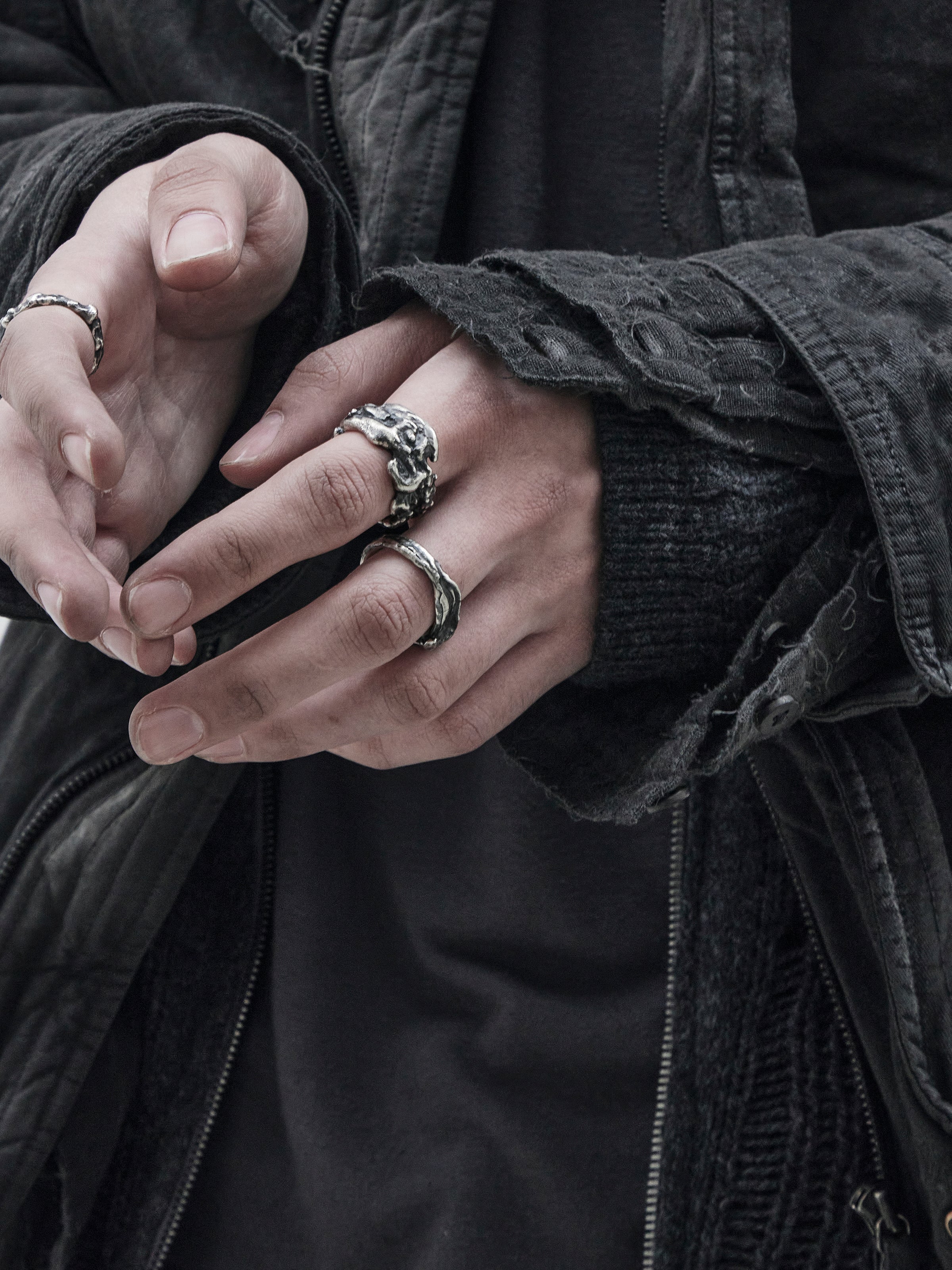 bool ring / 925 silver