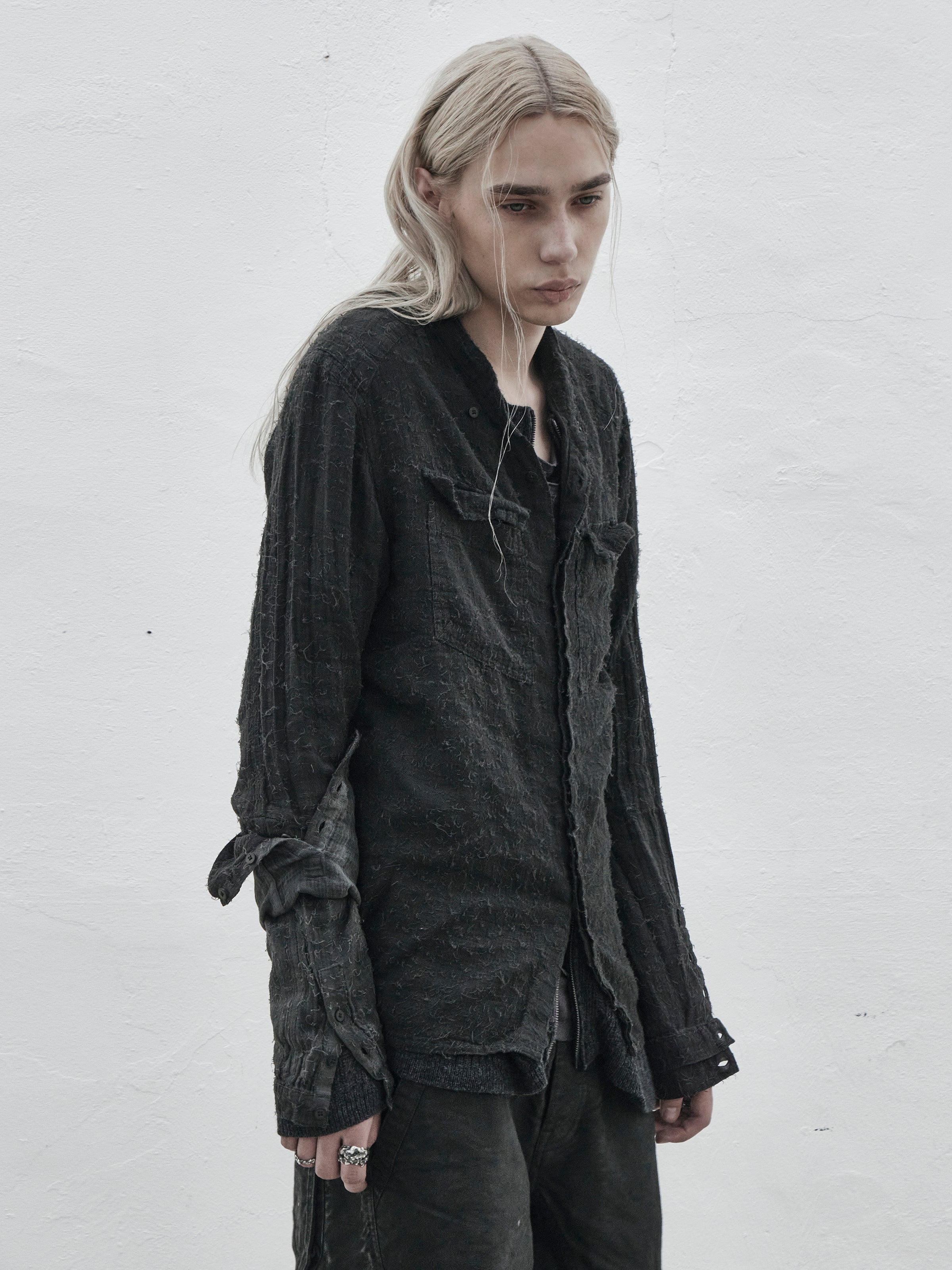 double sleeve field shirt / endo ink