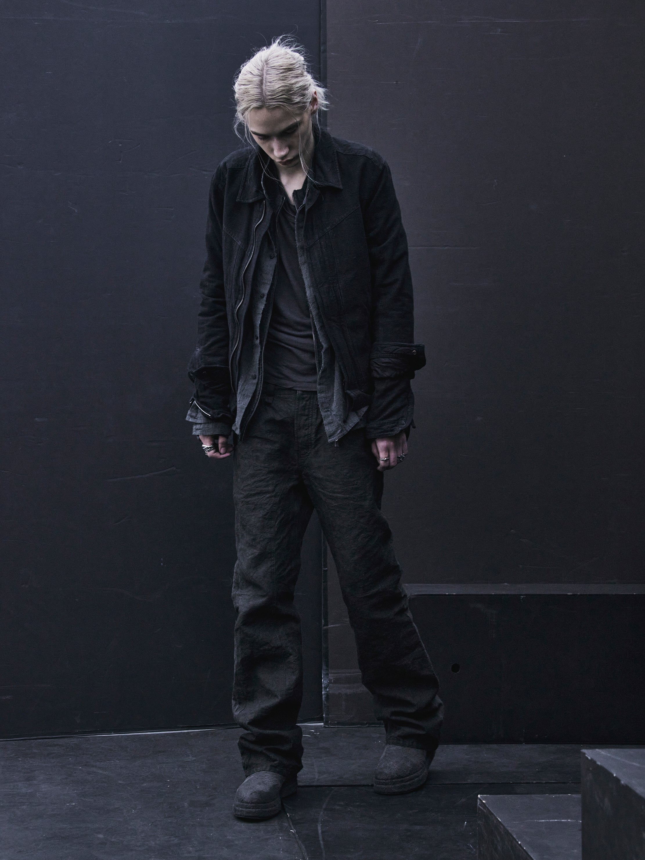 double sleeve blouson / shade