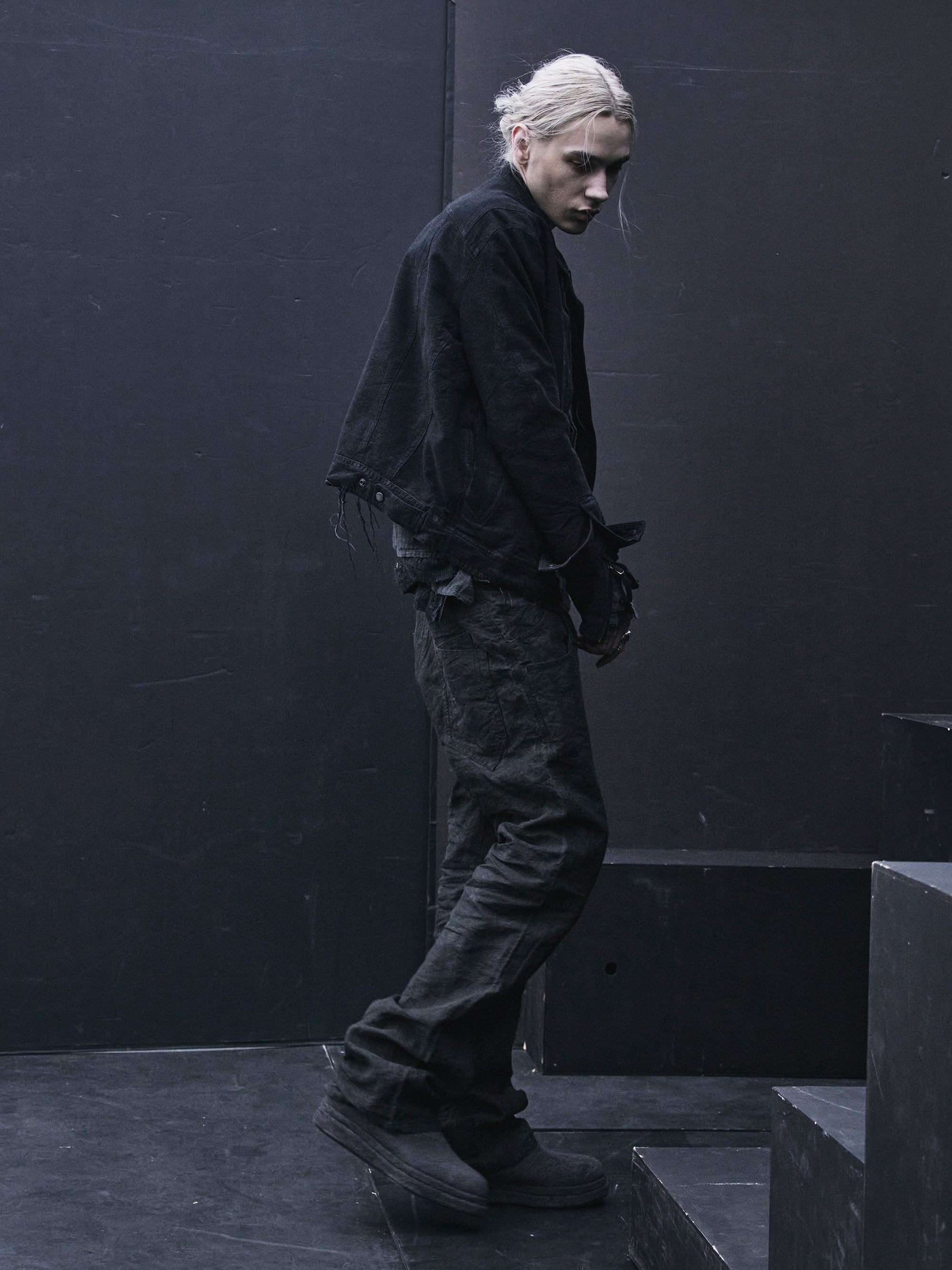 double sleeve blouson / shade