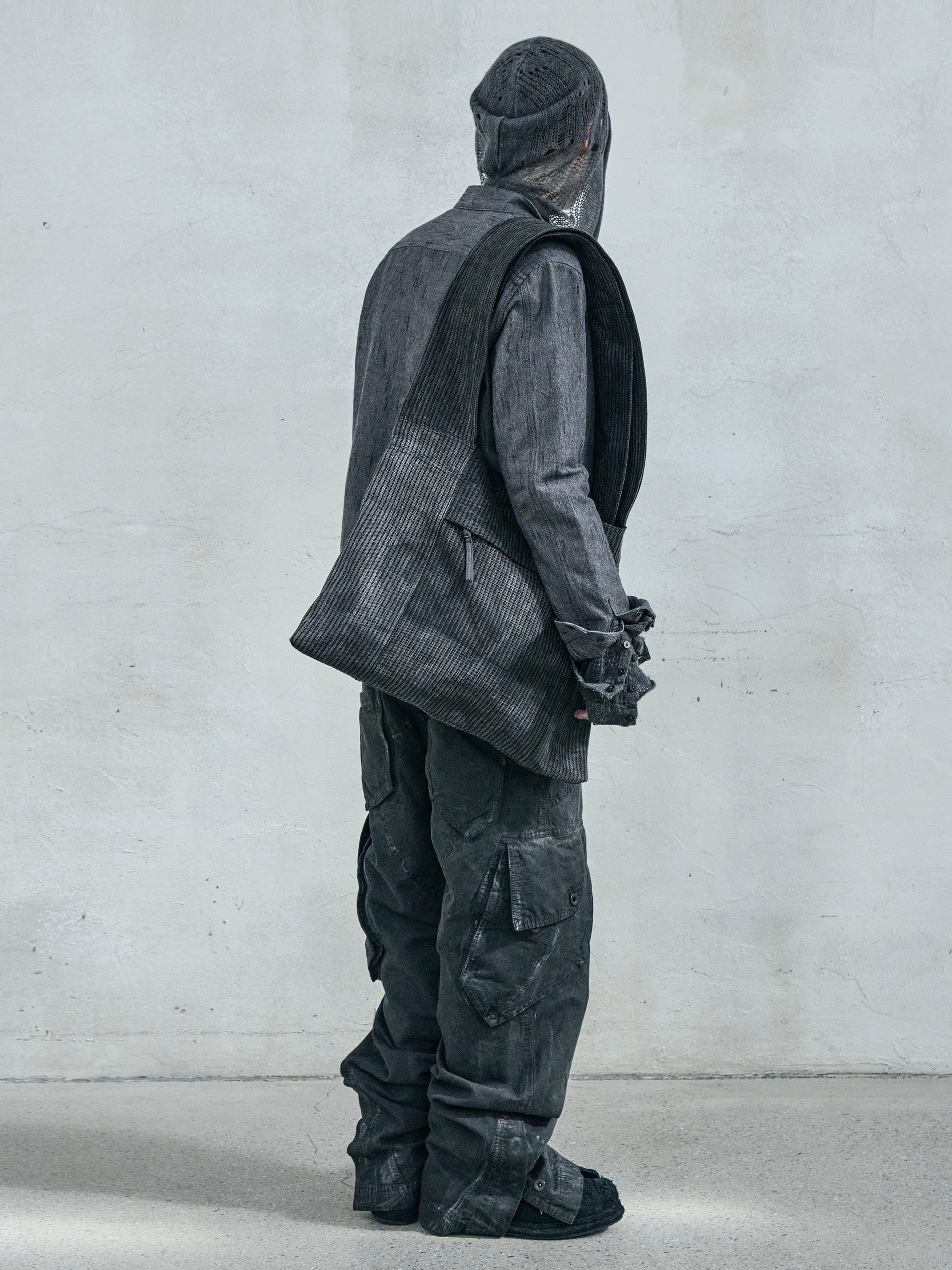 monk bag / sumi