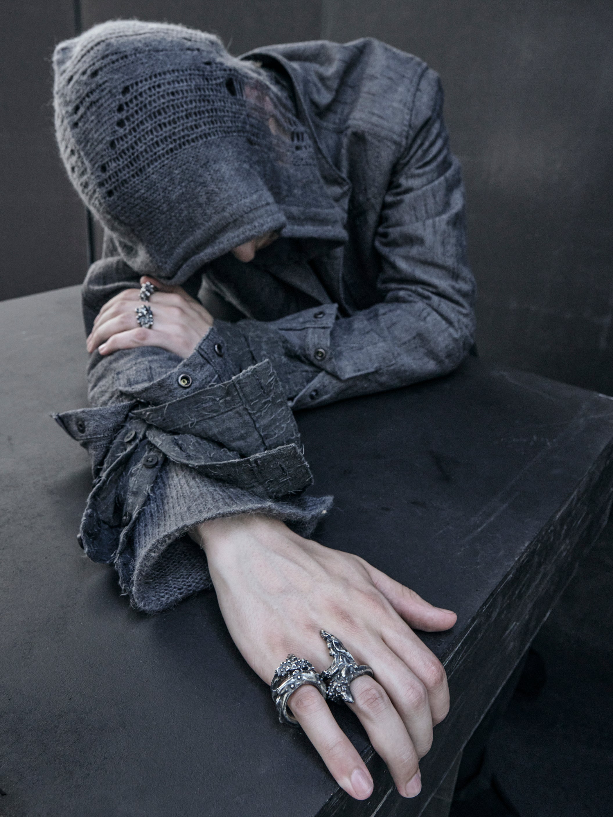 claw ring / 925 silver