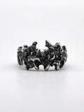 cage ring / 925 silver