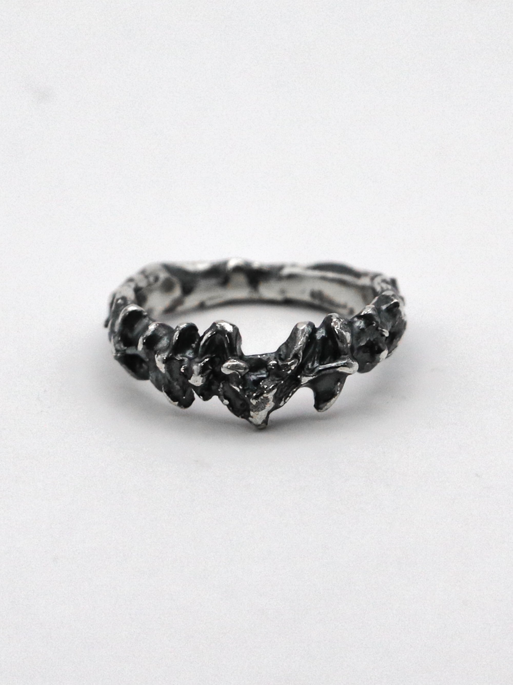 saw ring / 925 silver