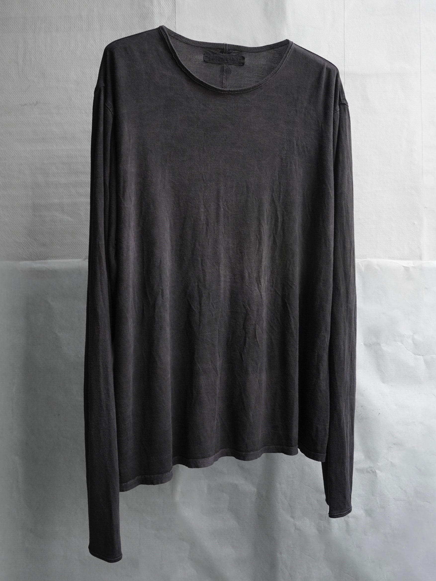 bamboo longsleeve / gallnut ink