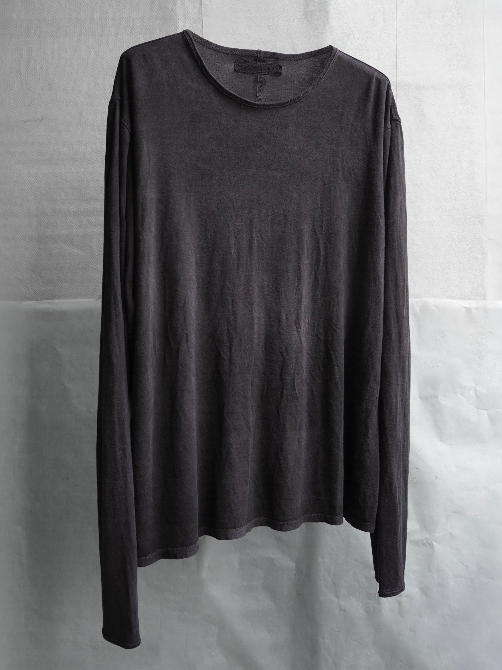 bamboo longsleeve / gallnut ink