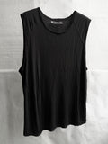 bamboo tank / black
