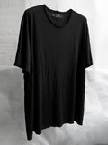 bamboo tee / black