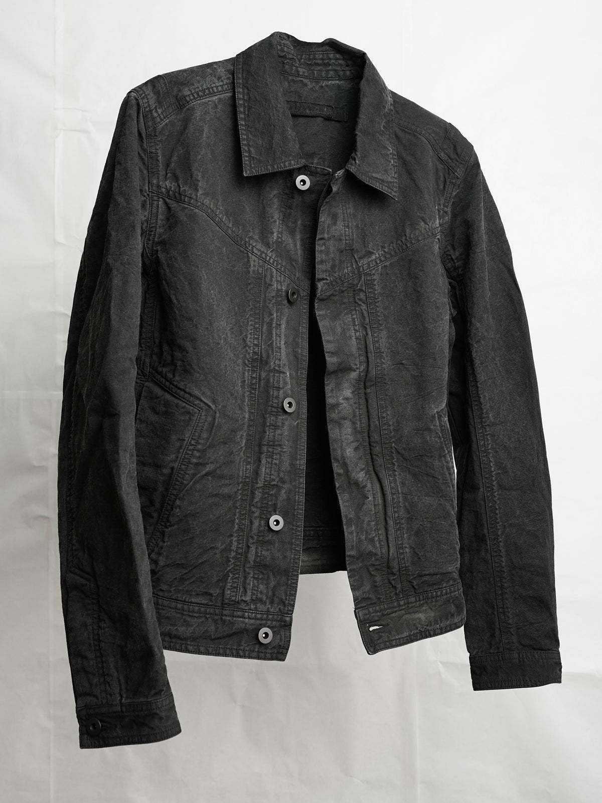 trucker jacket / onion ink (canvas)