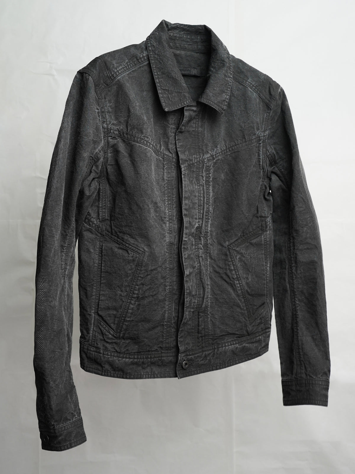 trucker jacket / ink (canvas)
