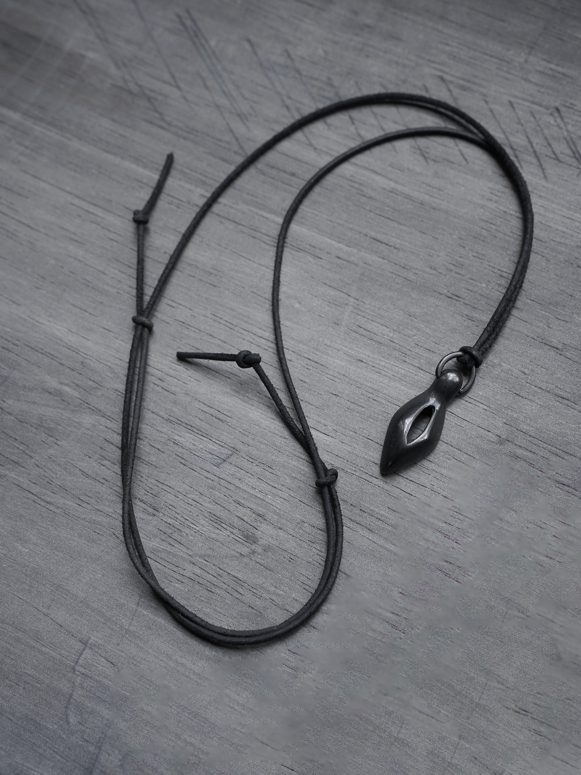 bunker necklace / brass