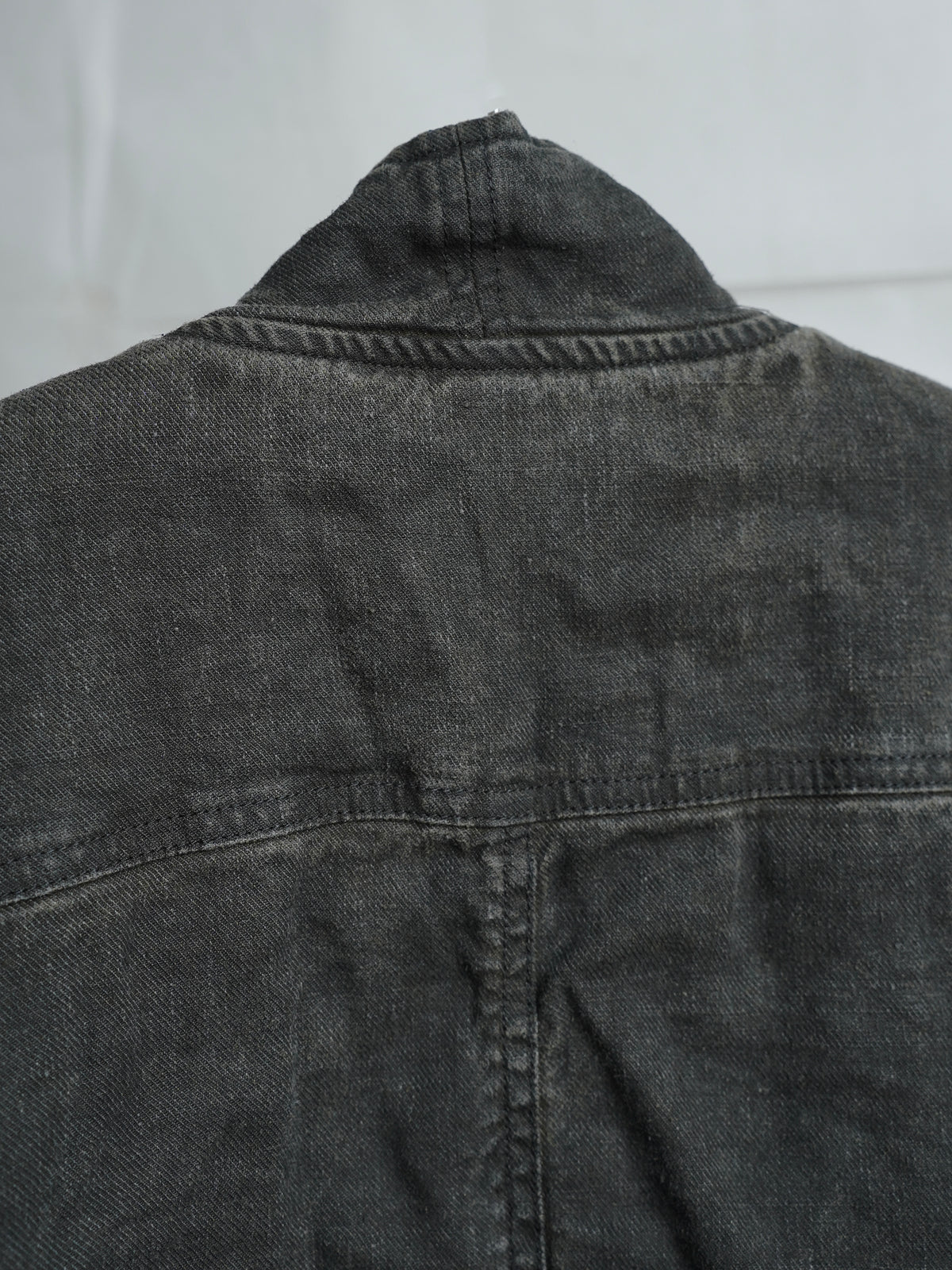 zip up jacket / onion ink (silk nep)