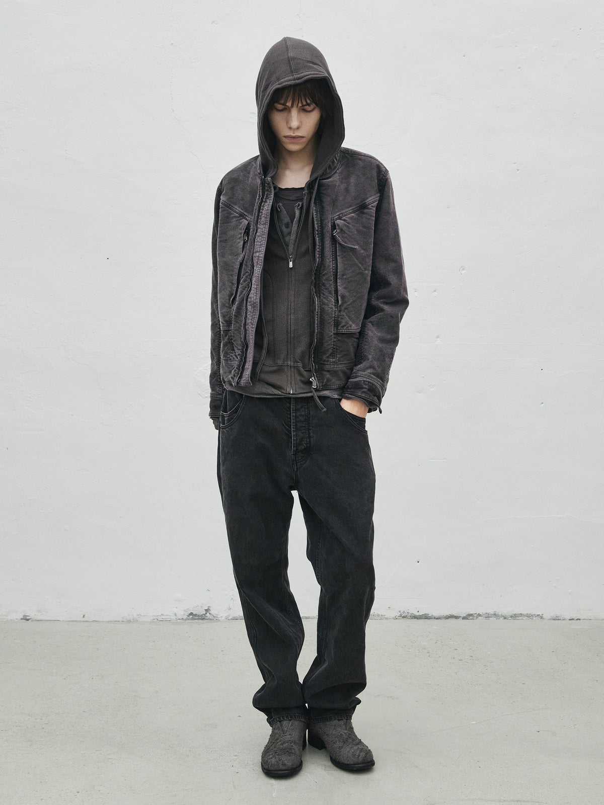 hider jeans / gallnut ink (13oz)