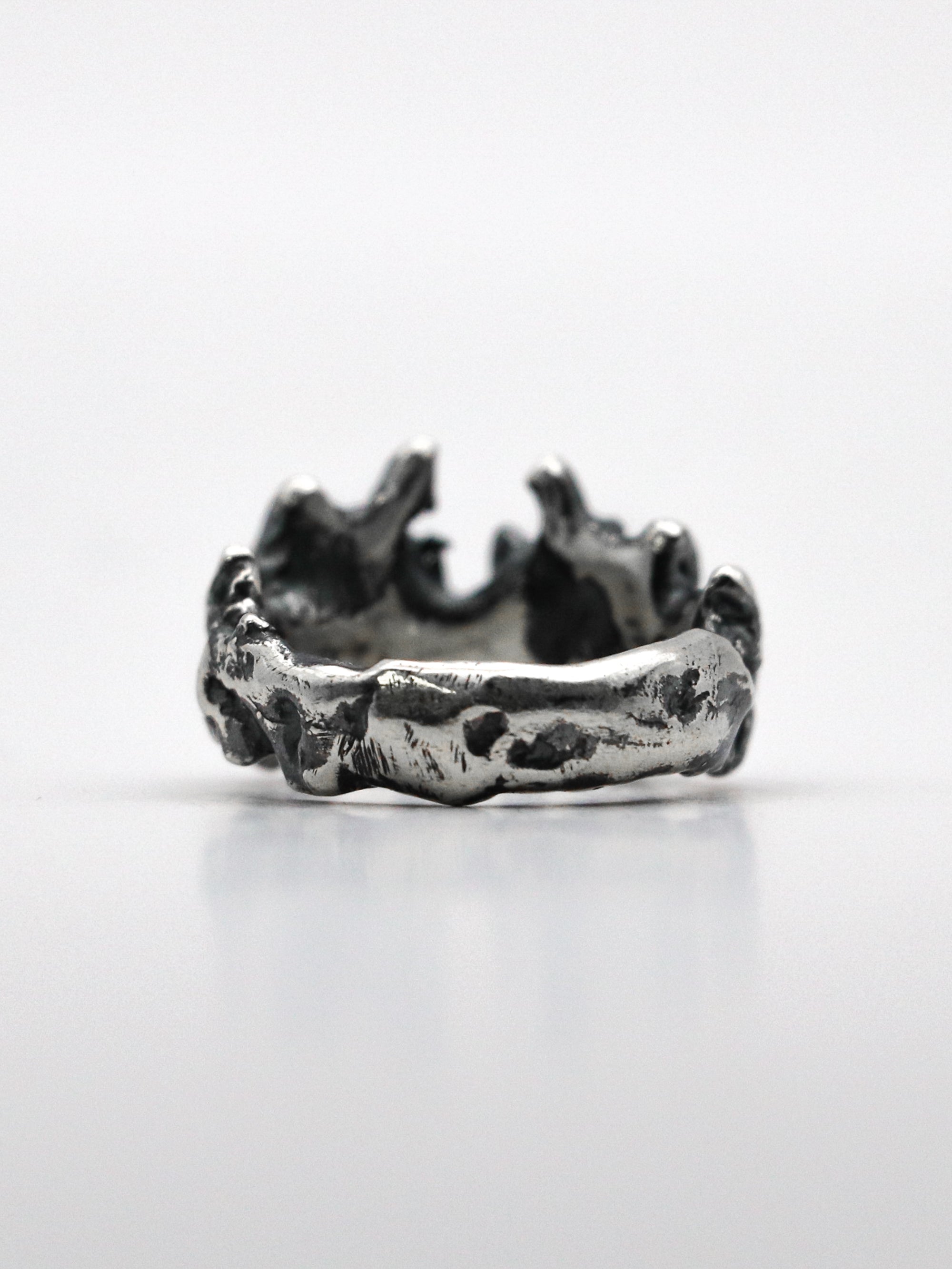 cage ring / 925 silver