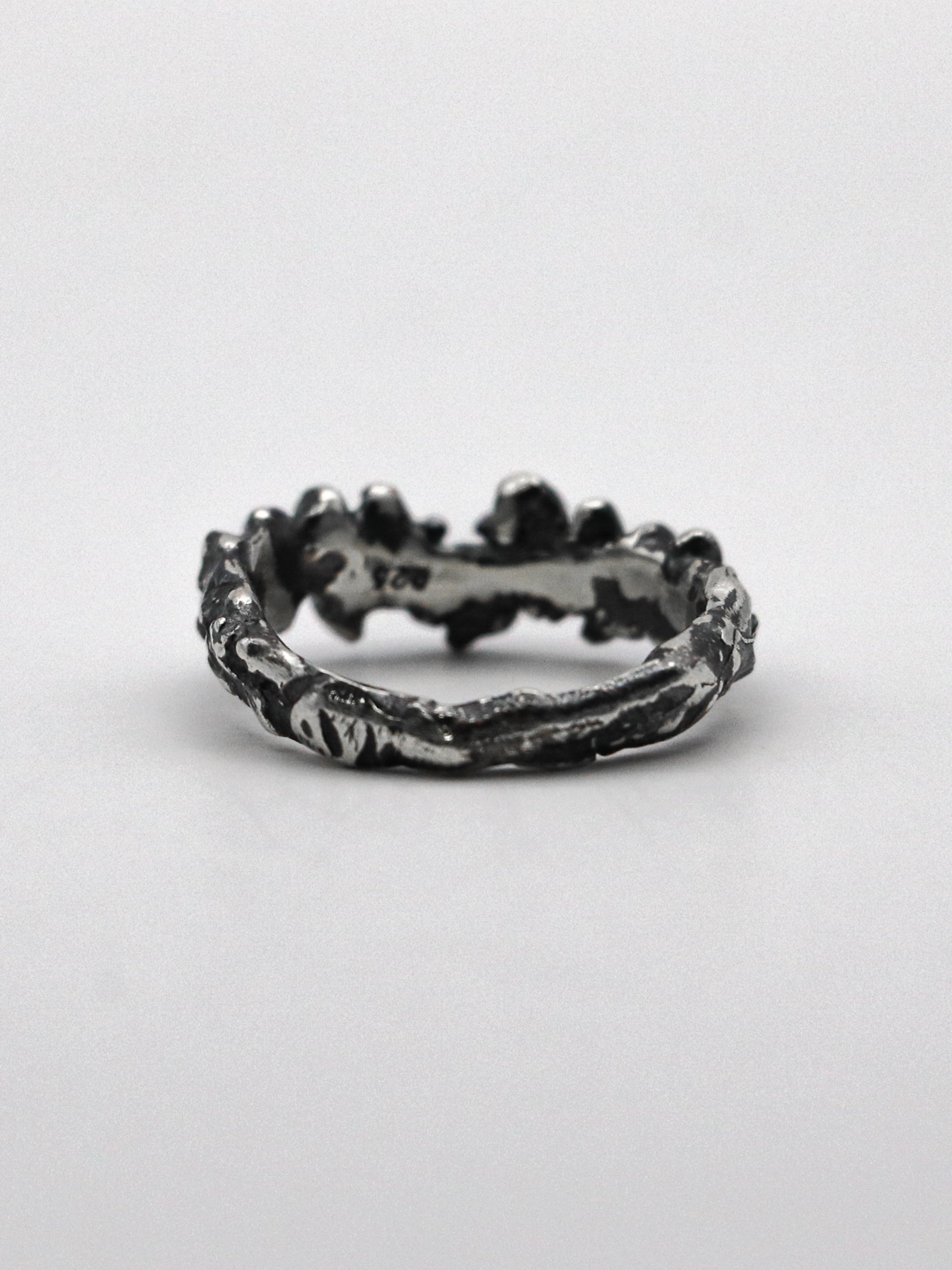 saw ring / 925 silver