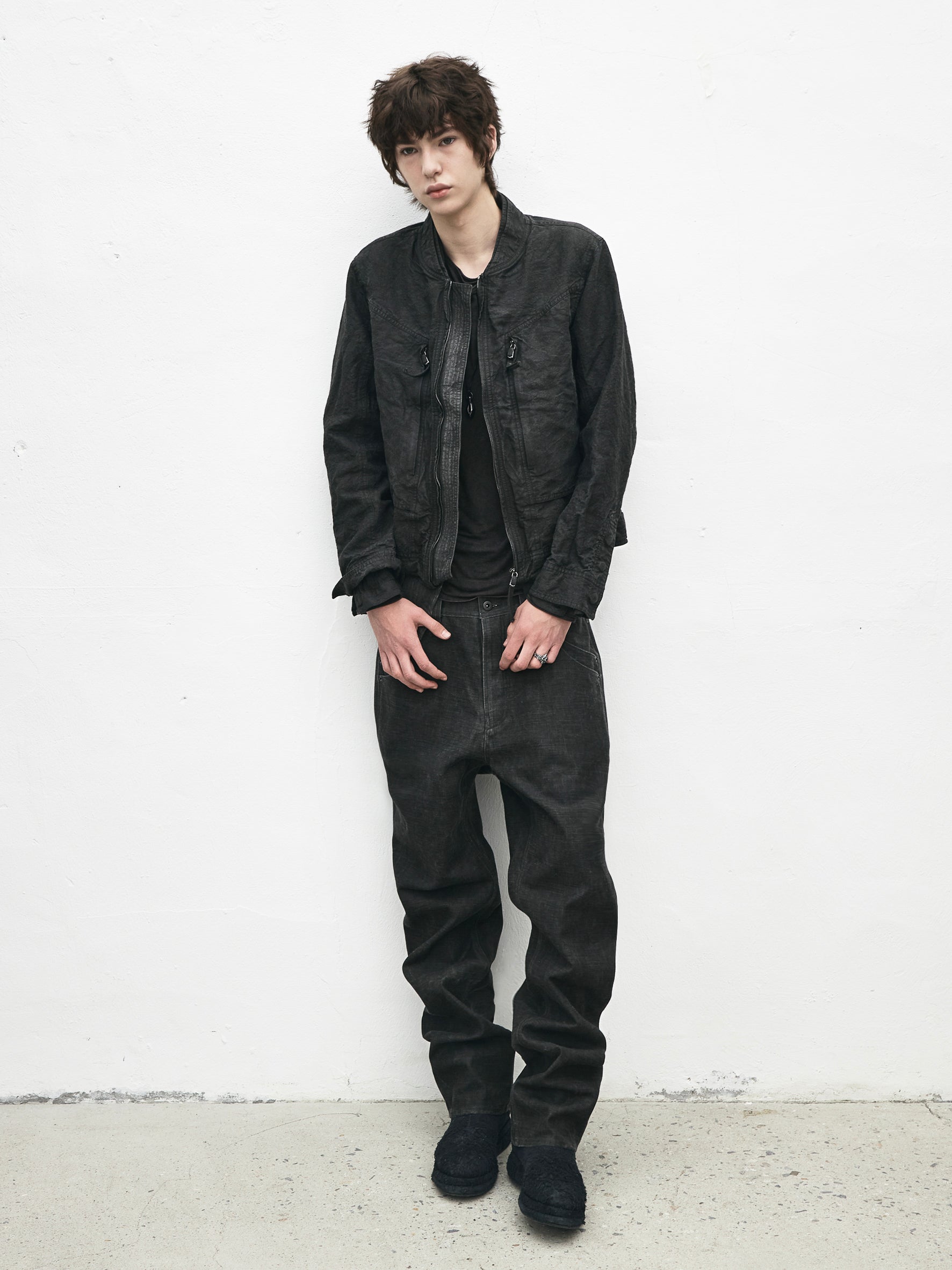 hider jeans / ink coat