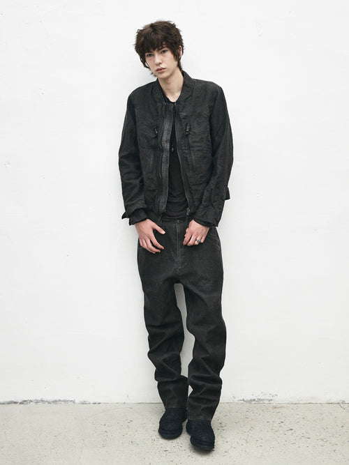 hider jeans / ink coat