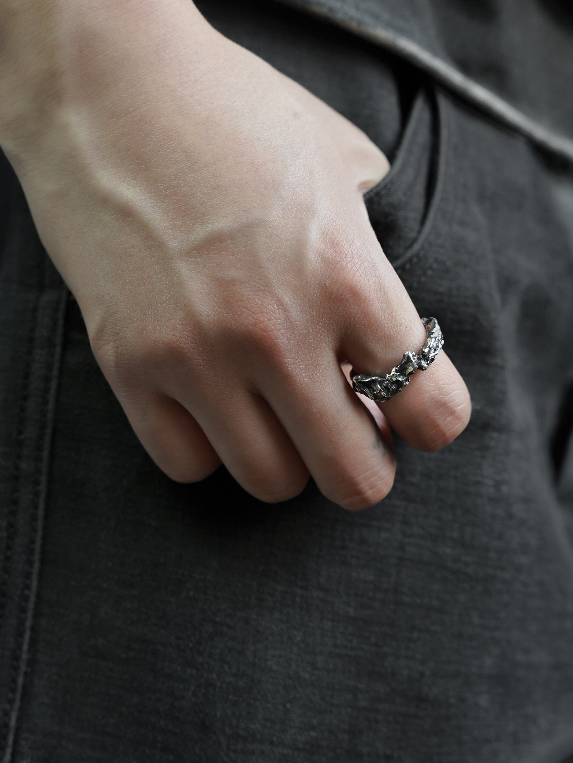 dusk ring / 925 silver