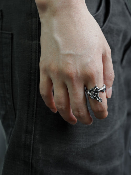 tri ring / 925 silver