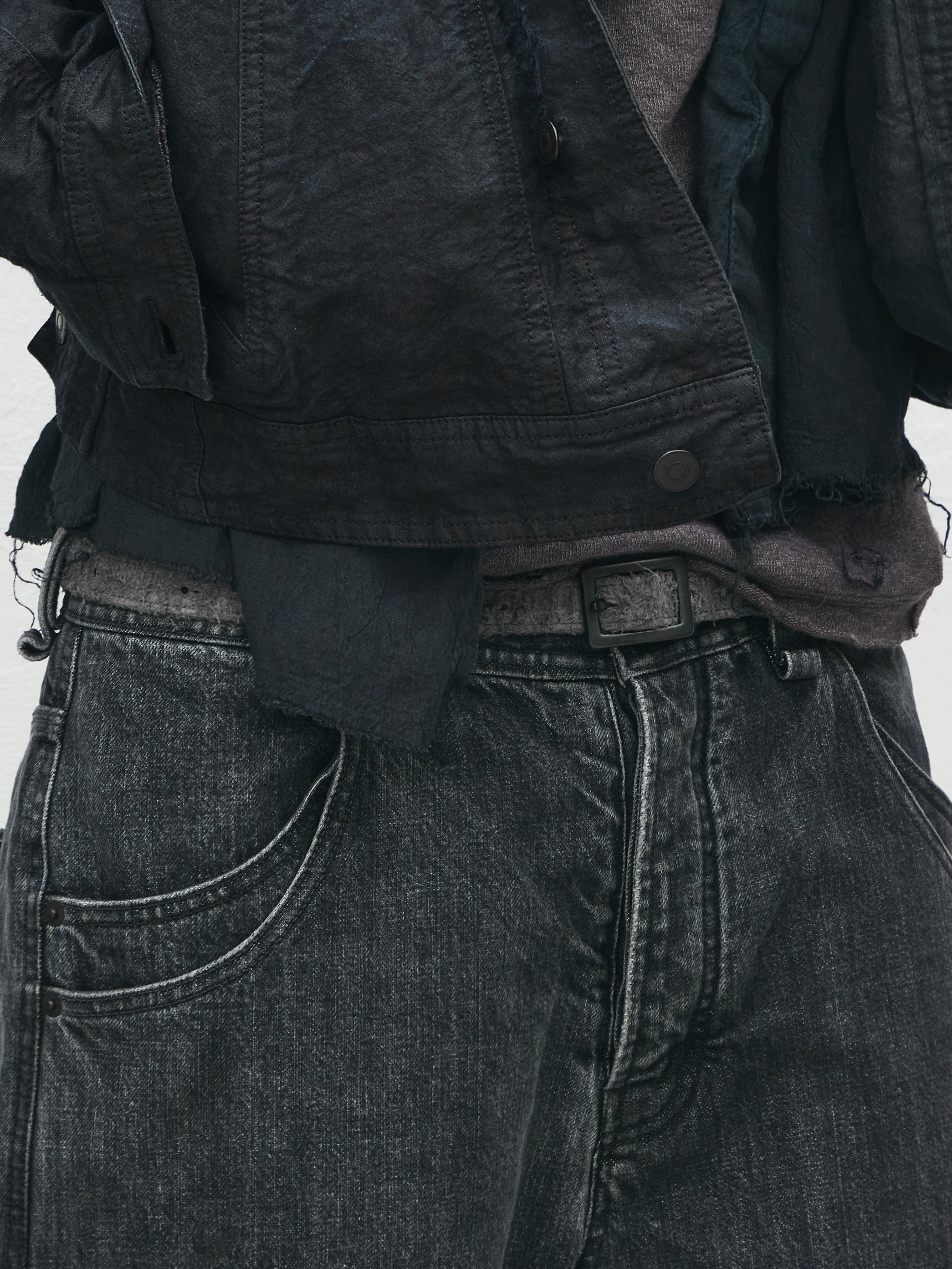 flesh-out belt / grey