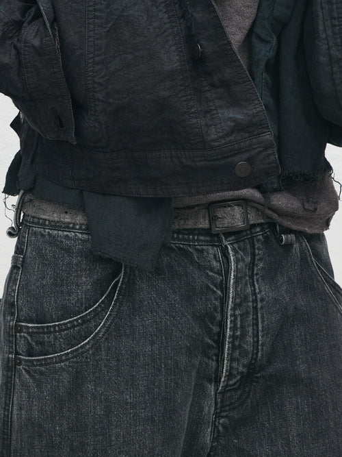 flesh-out belt / grey