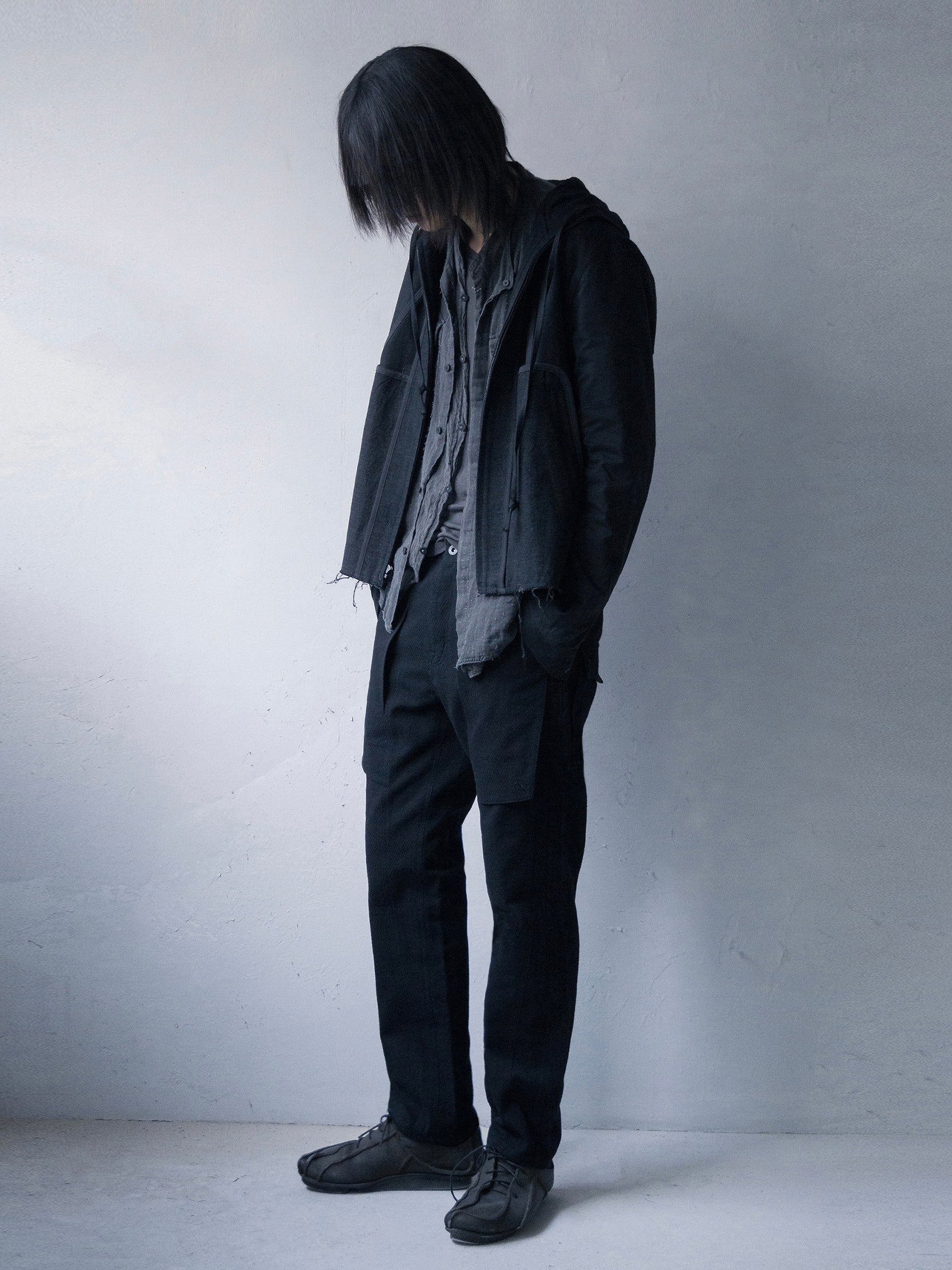 fatigue pants / triple black