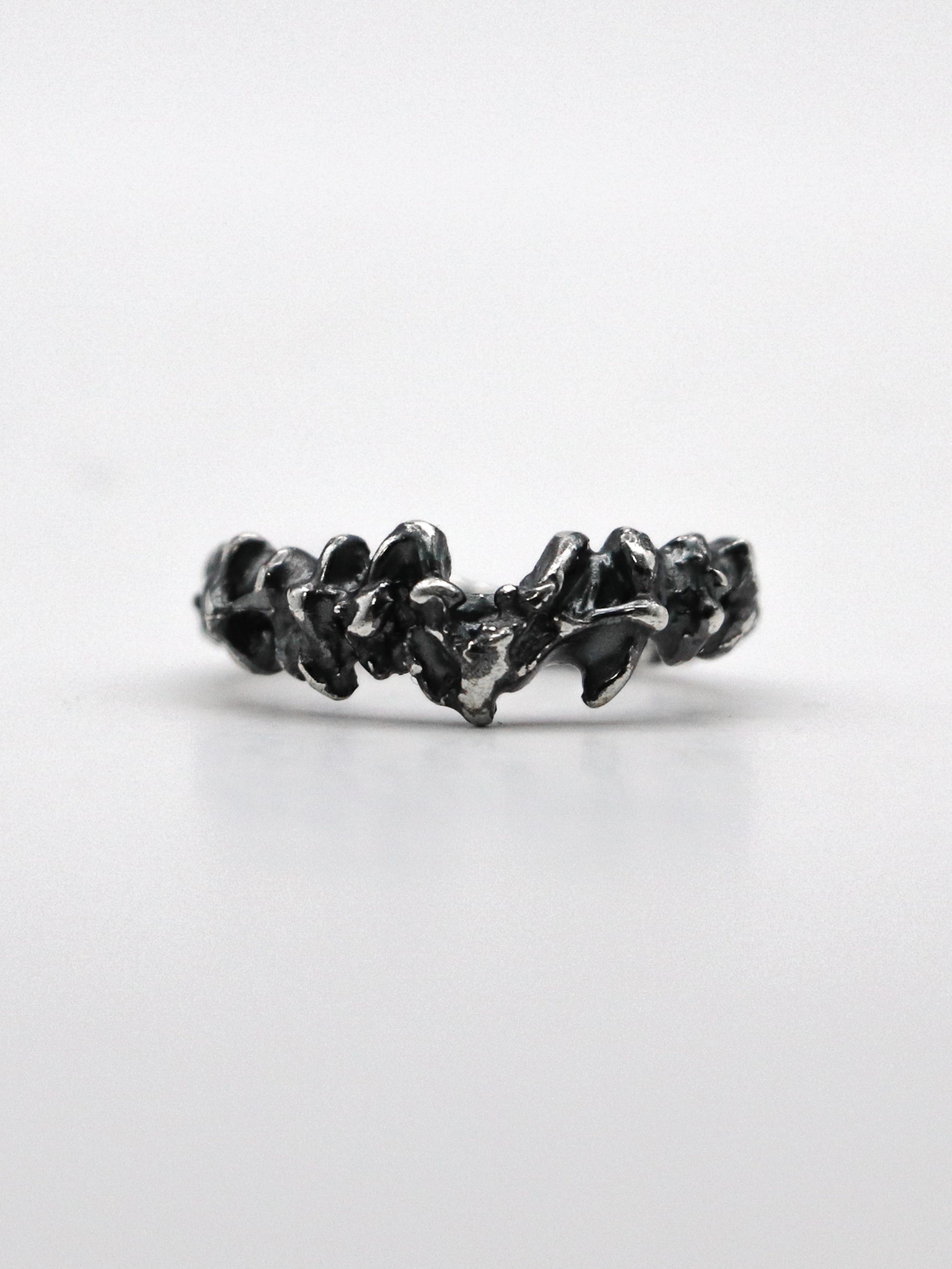 saw ring / 925 silver