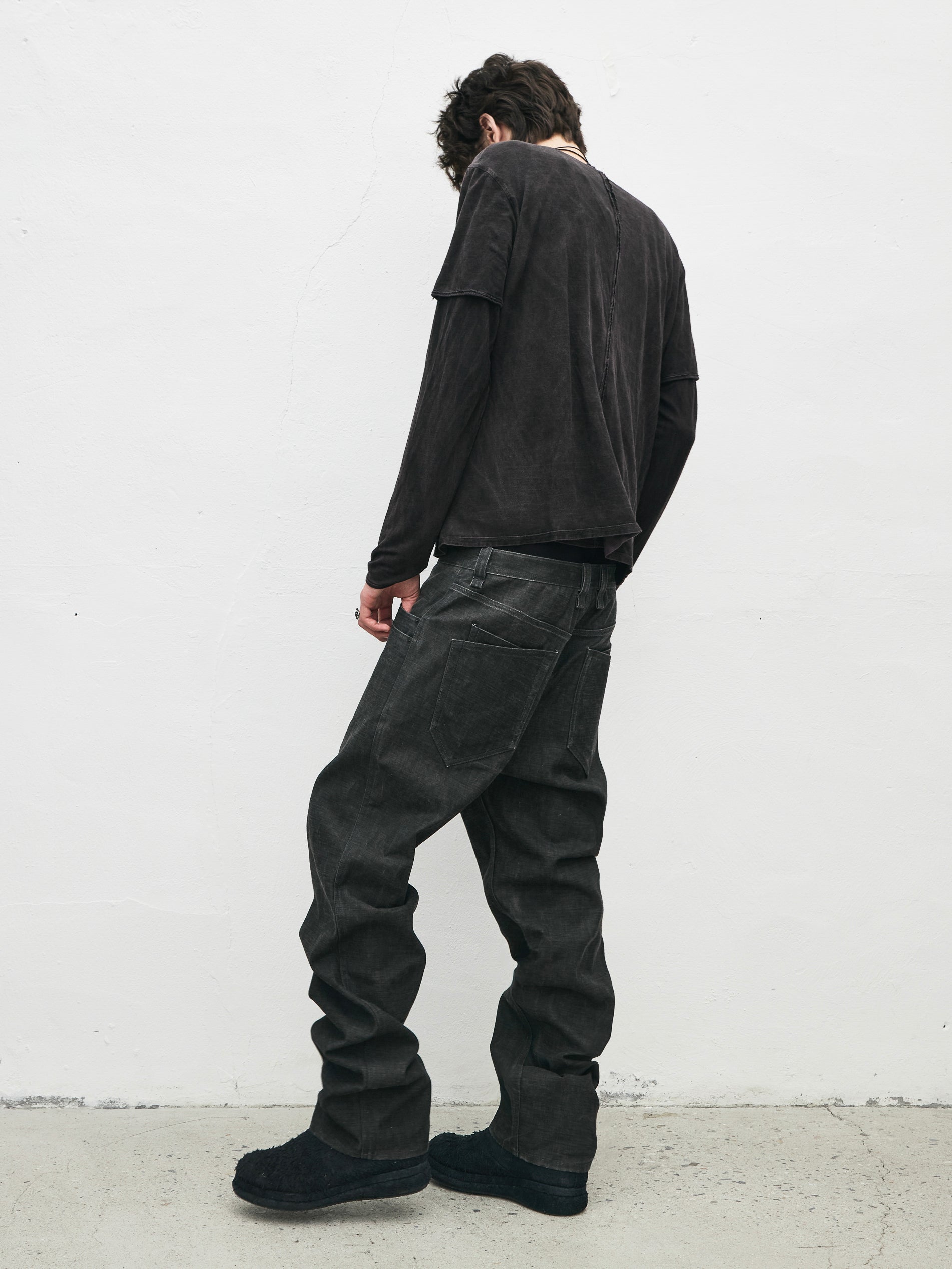 hider jeans / ink coat