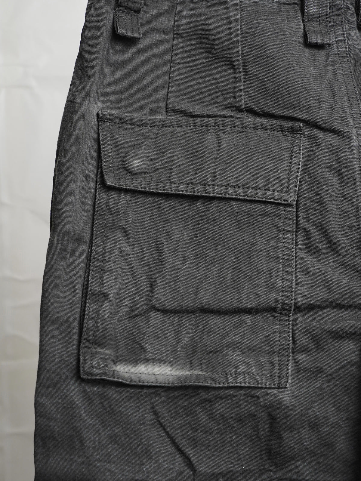 base trousers / ink (canvas)