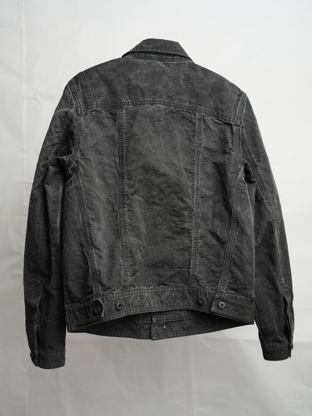 trucker jacket / ink (canvas)