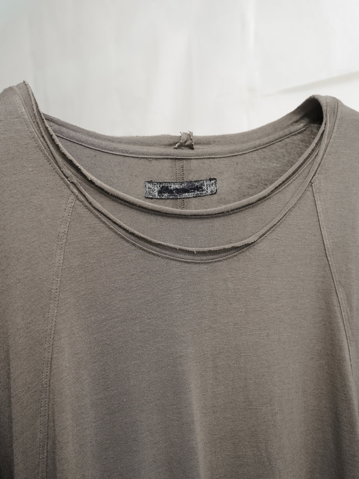 double neck longsleeve / taupe
