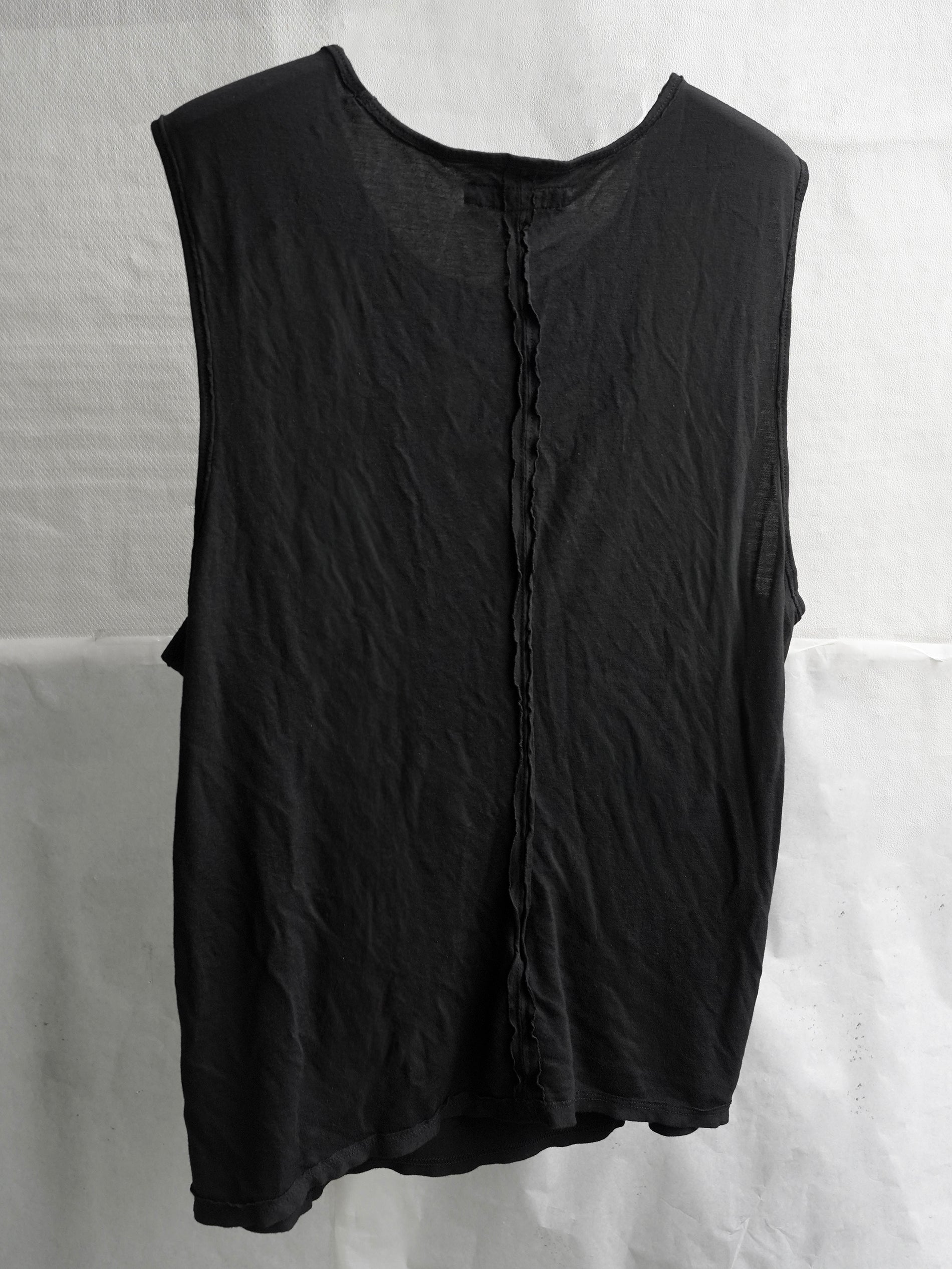 bamboo tank / black