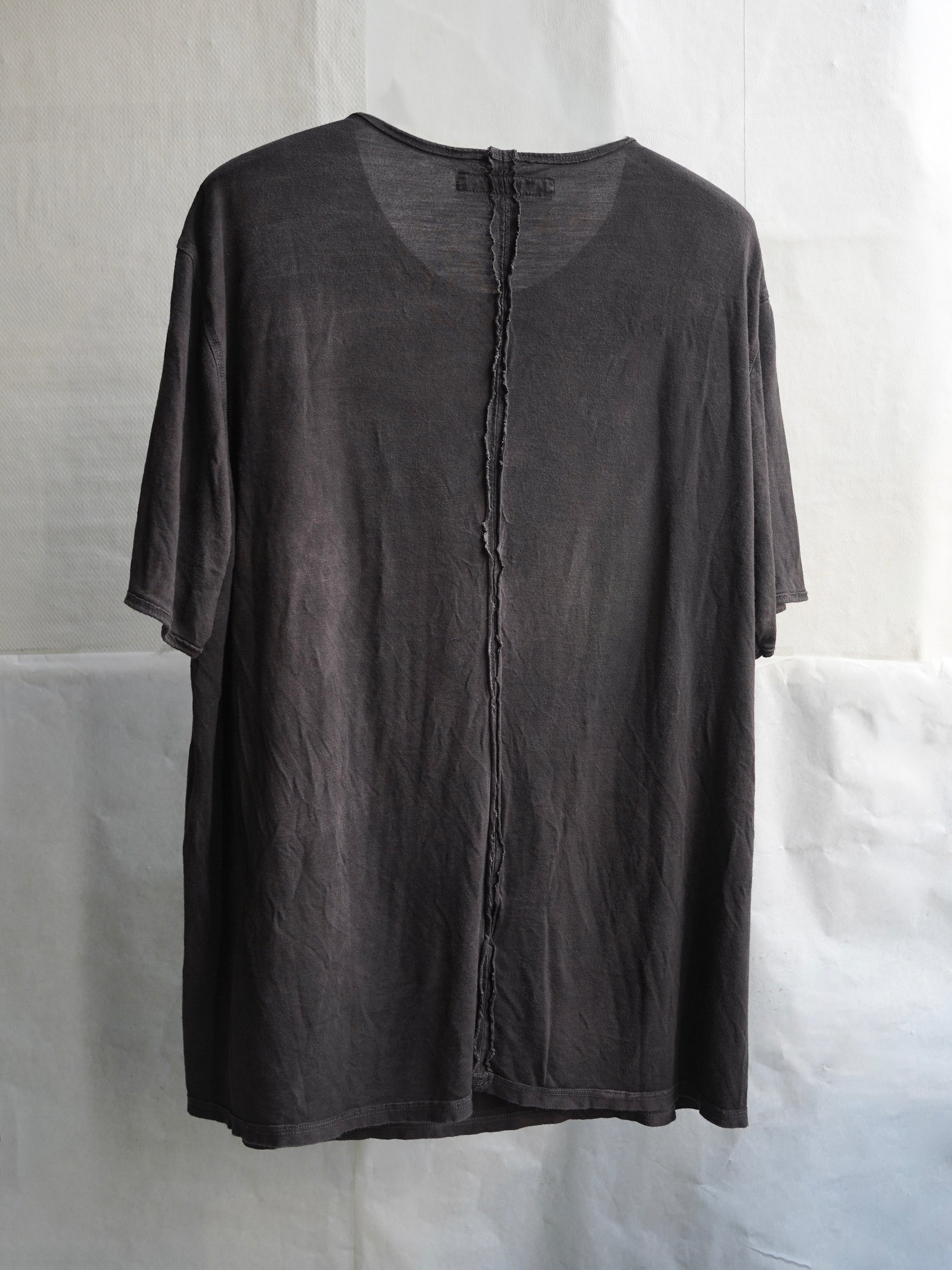 bamboo tee / gallnut ink