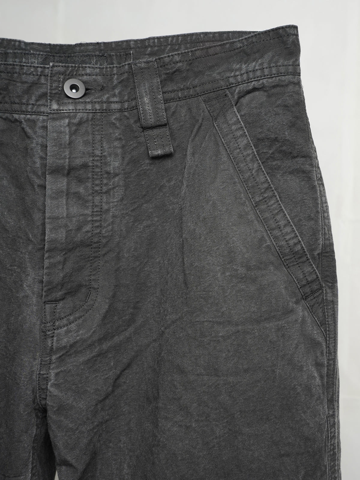 base trousers / ink (canvas)