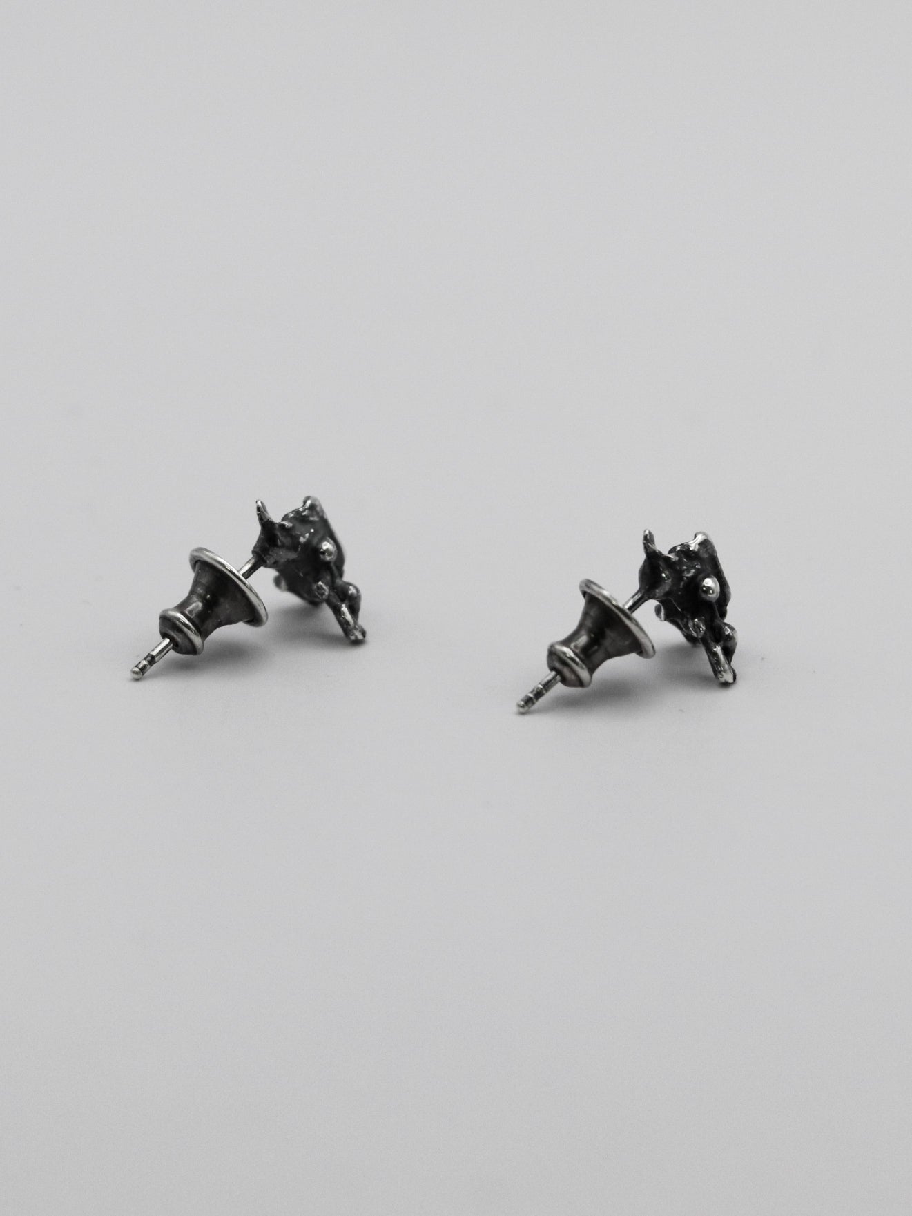 hart earrings  / 925 silver