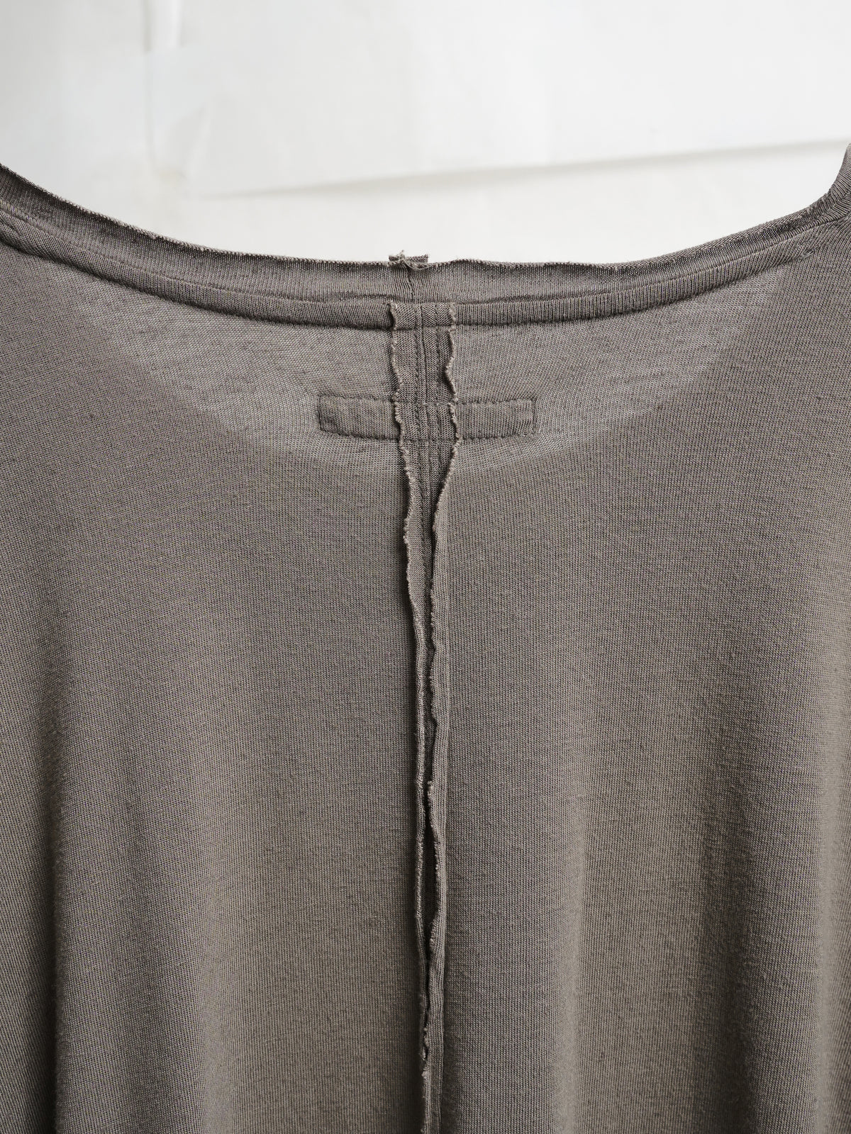 double neck longsleeve / taupe