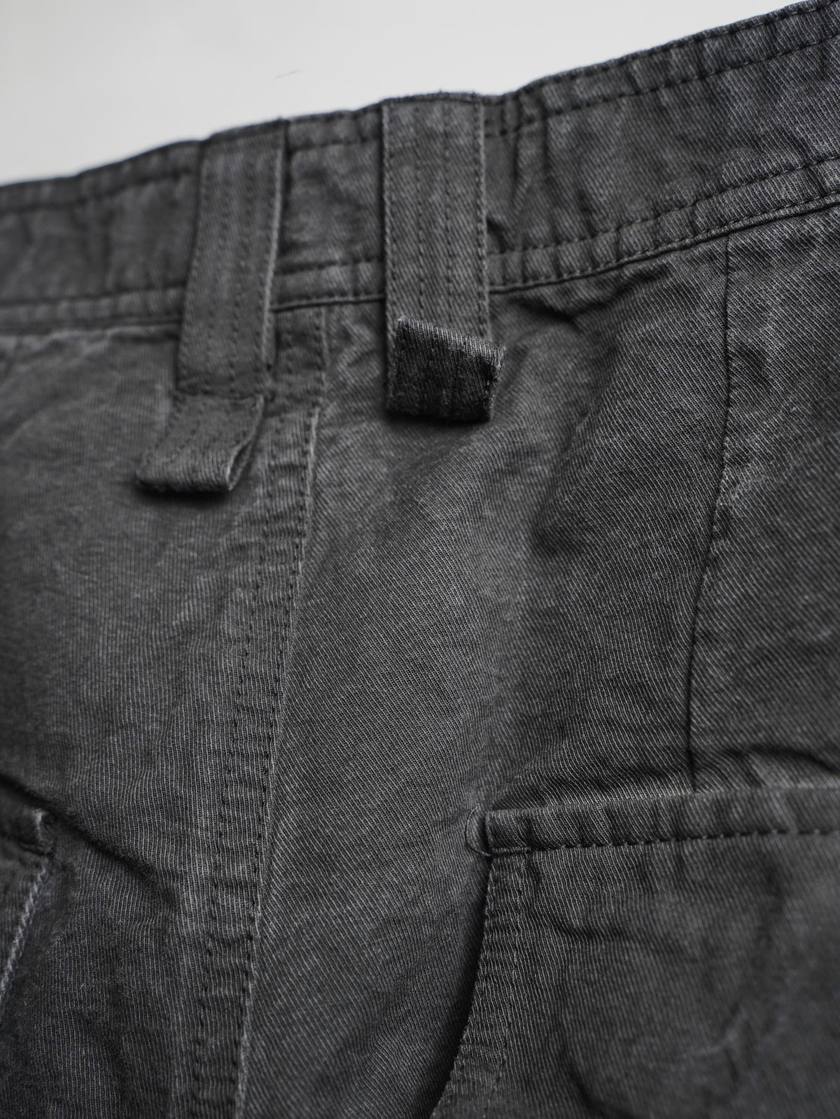 base trousers / ink (canvas)
