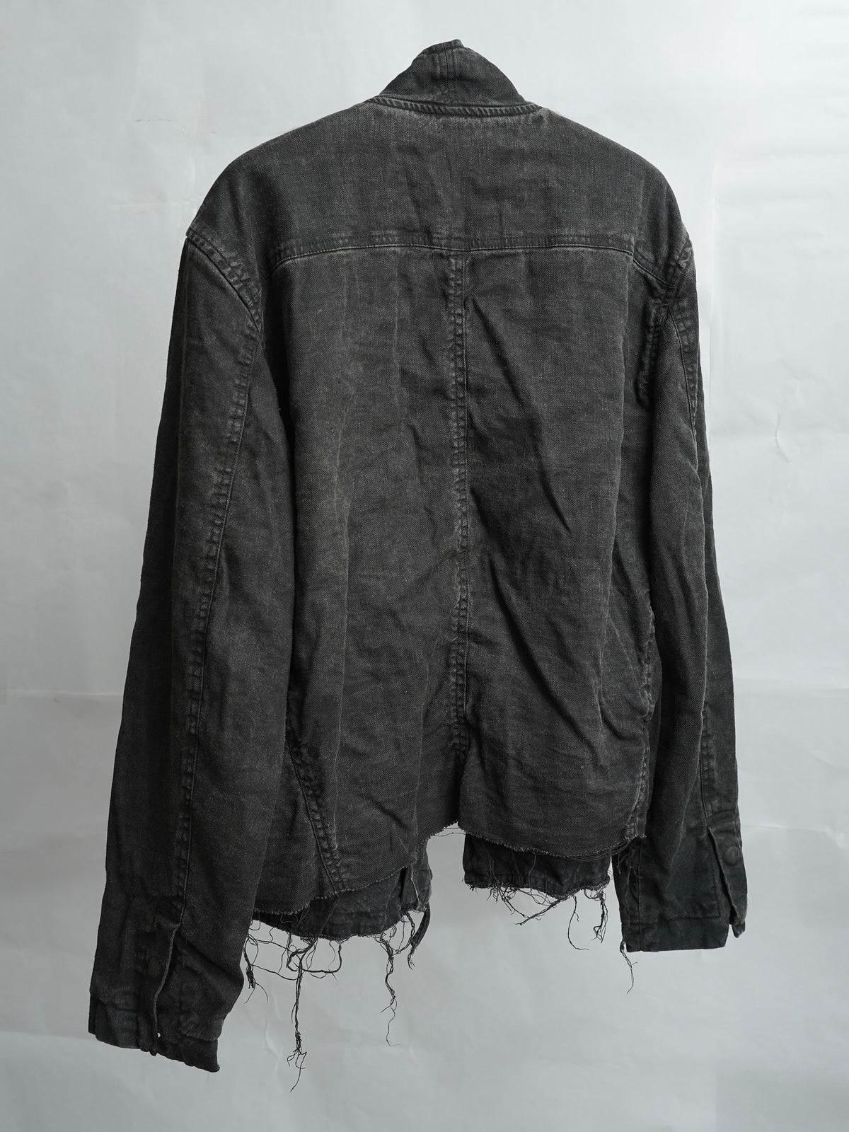zip up jacket / onion ink (silk nep)