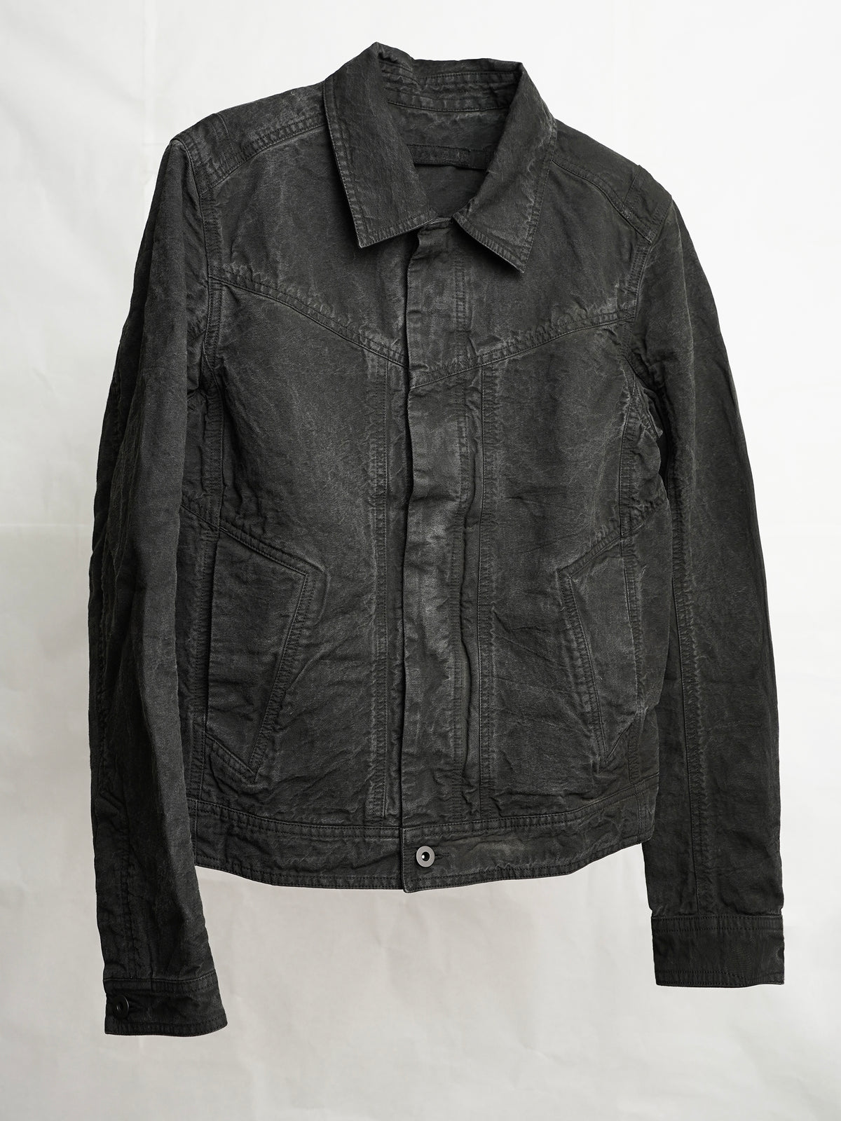 trucker jacket / onion ink (canvas)