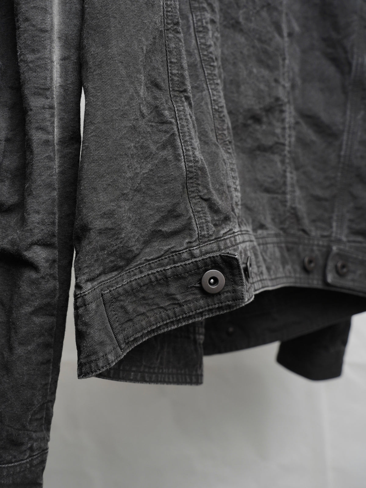 trucker jacket / ink (canvas)