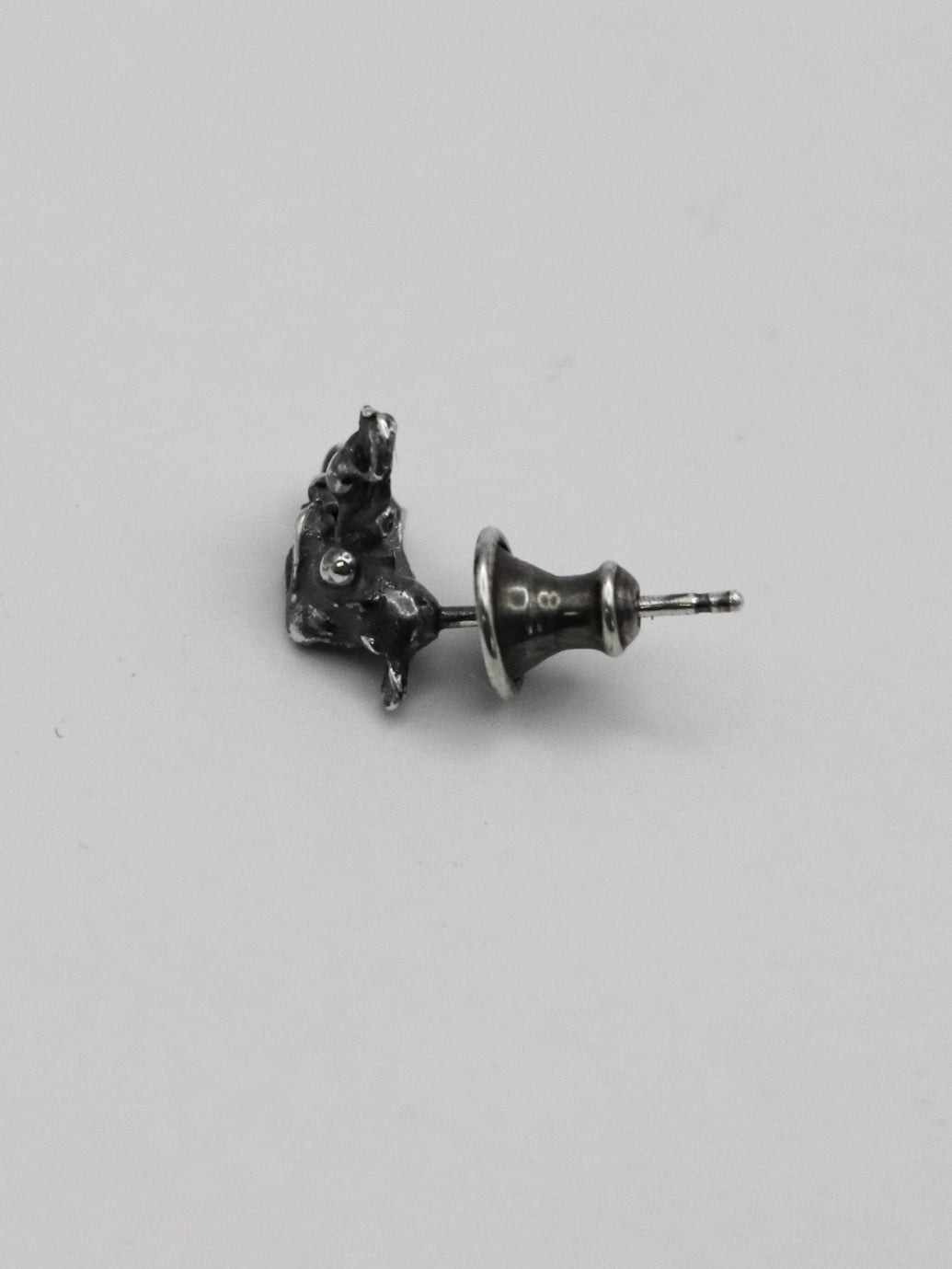 hart earrings  / 925 silver
