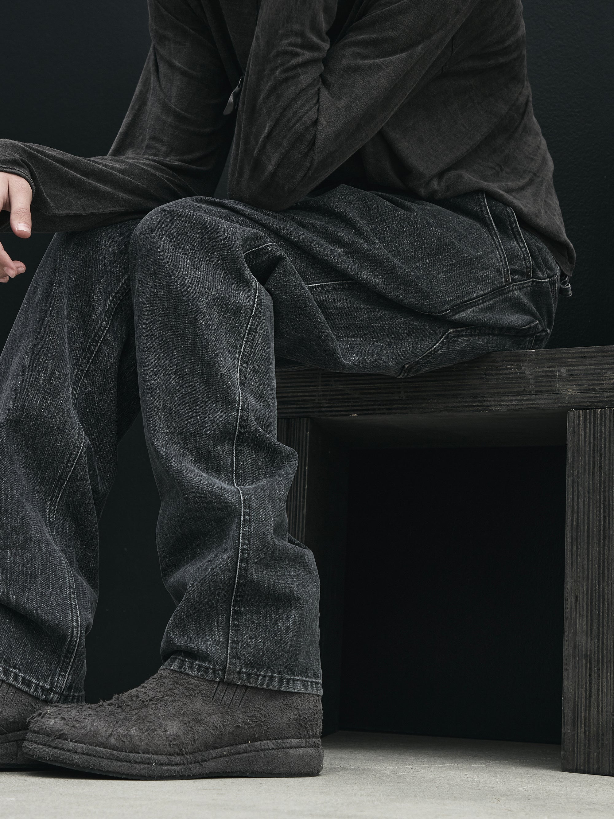 hider jeans / washed