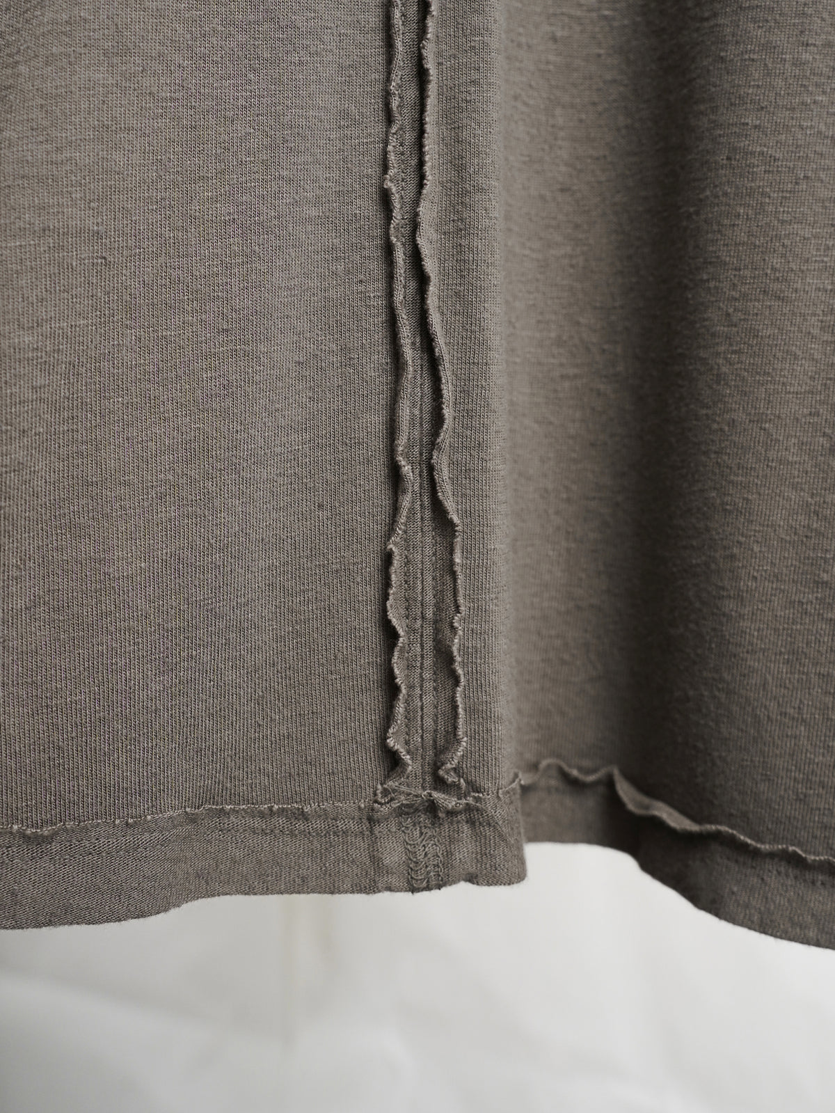 double neck longsleeve / taupe
