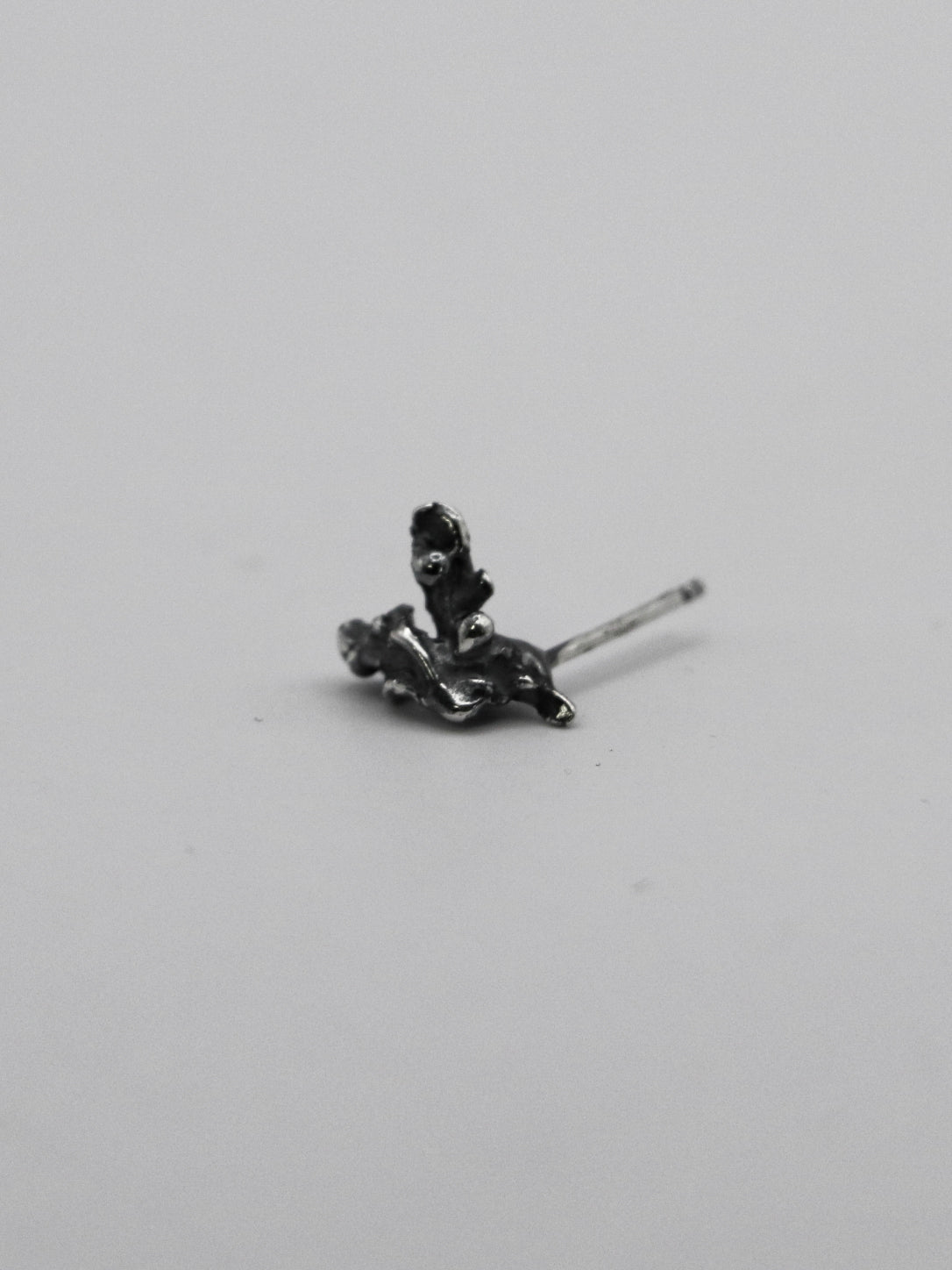 hart earrings  / 925 silver