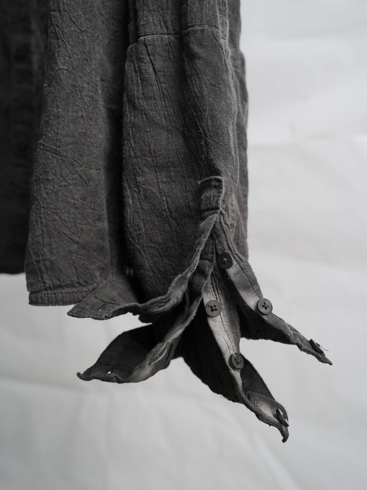 double sleeve field shirt / ink (voile)