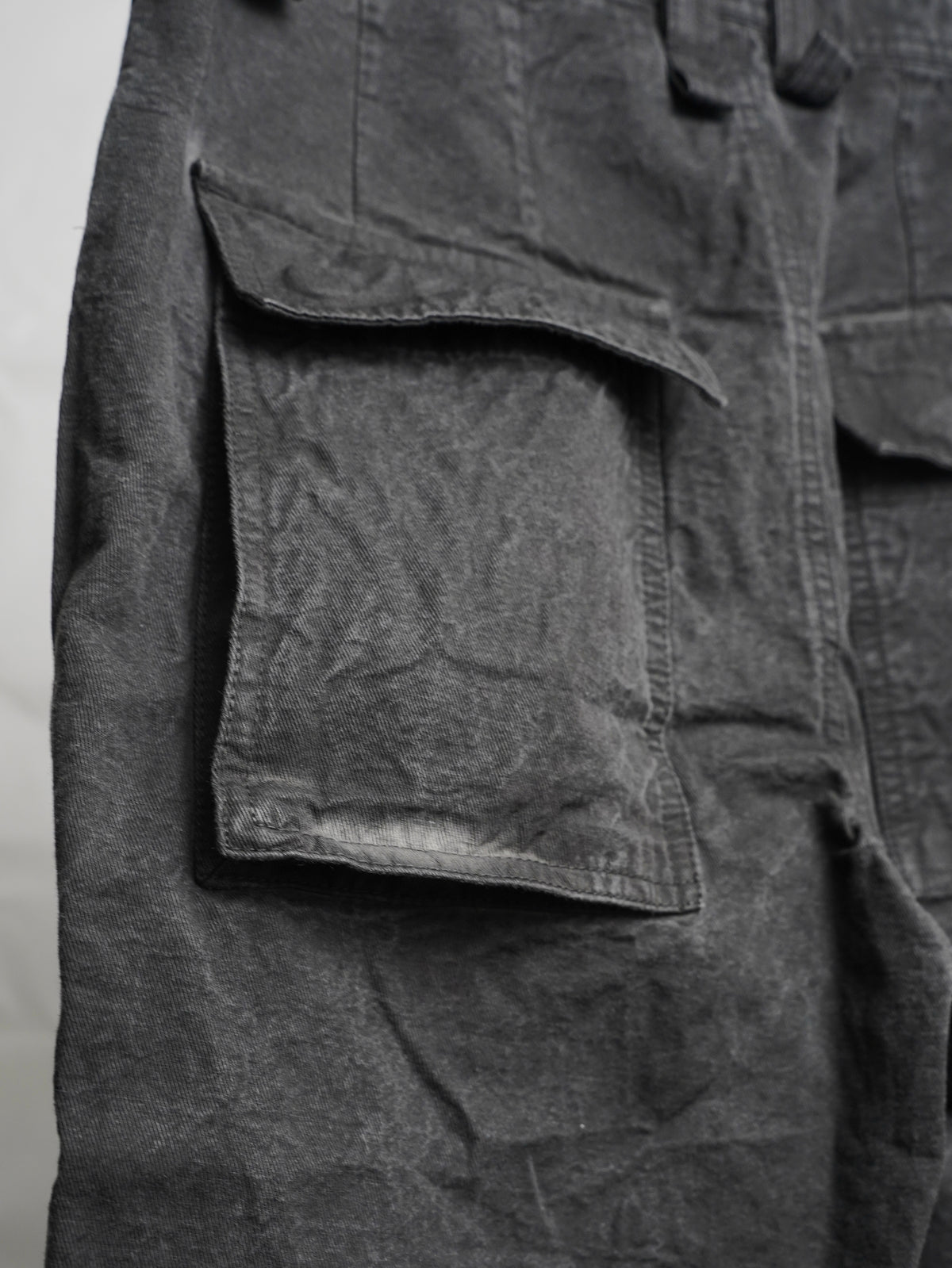 base trousers / ink (canvas)