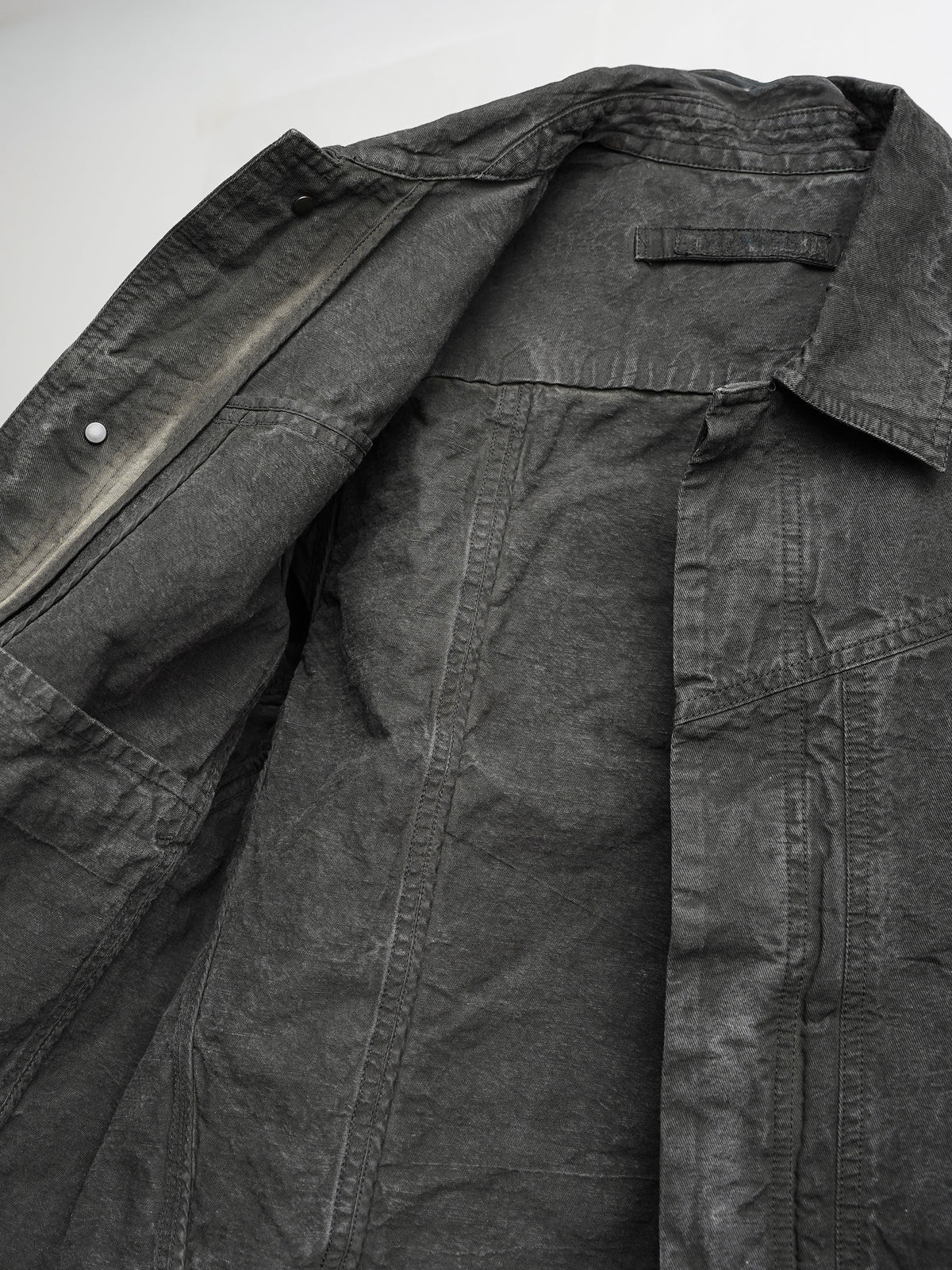 trucker jacket / onion ink (canvas)