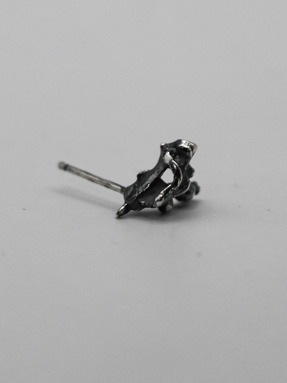 hart earrings  / 925 silver